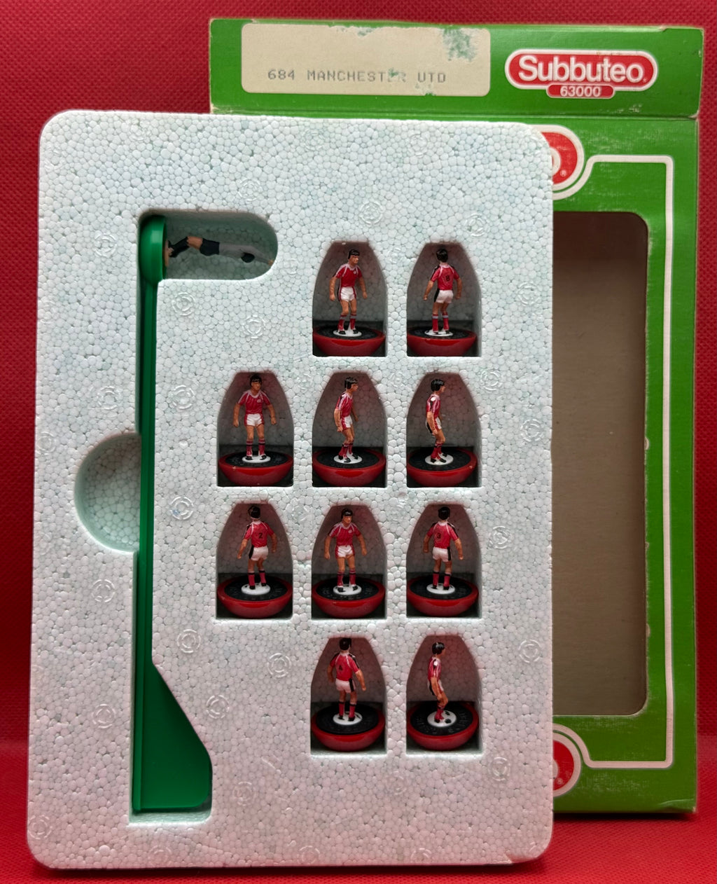 Subbuteo squadra Lw Manchester Utd ref 684