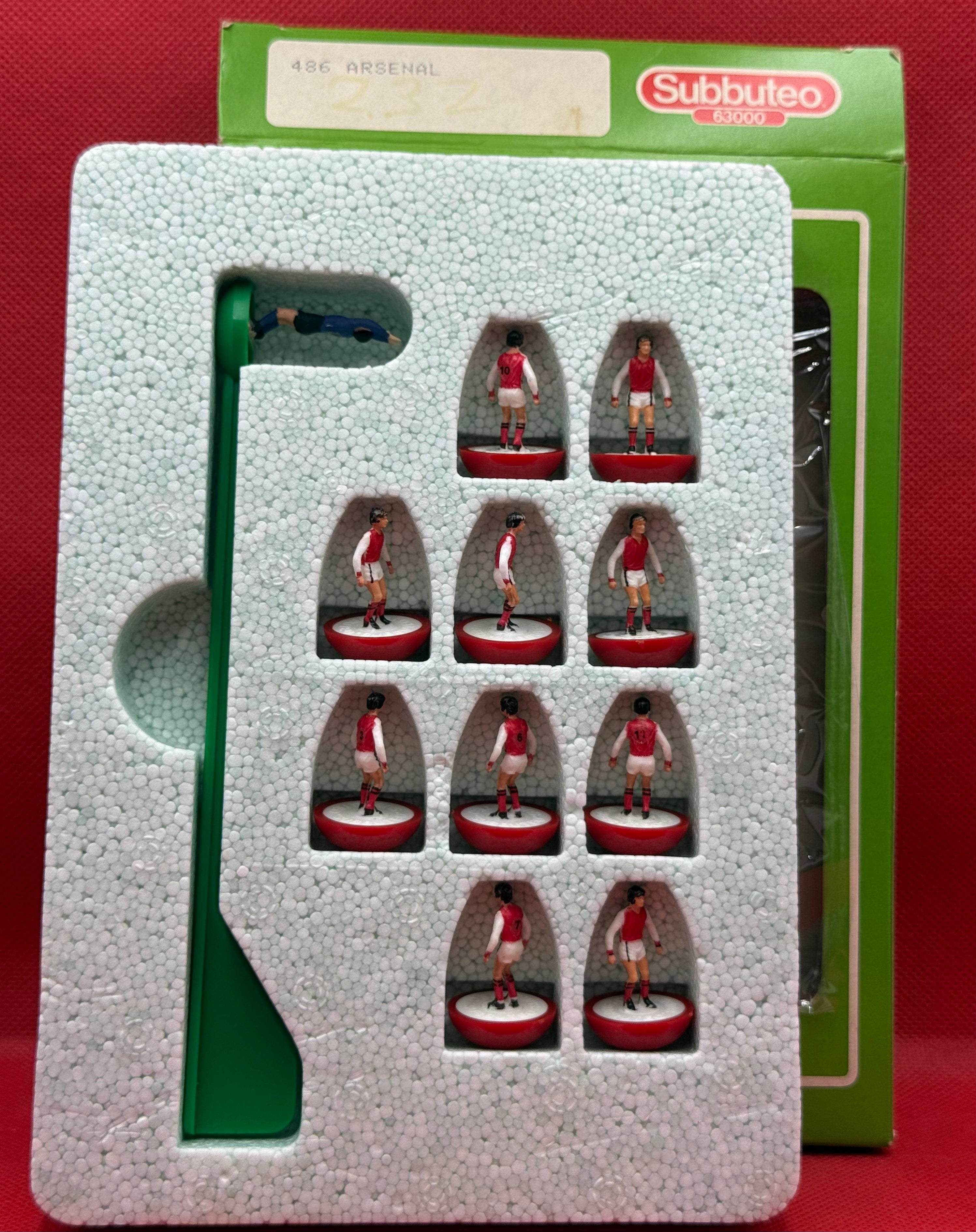 Subbuteo squadra Lw Arsenal ref 486