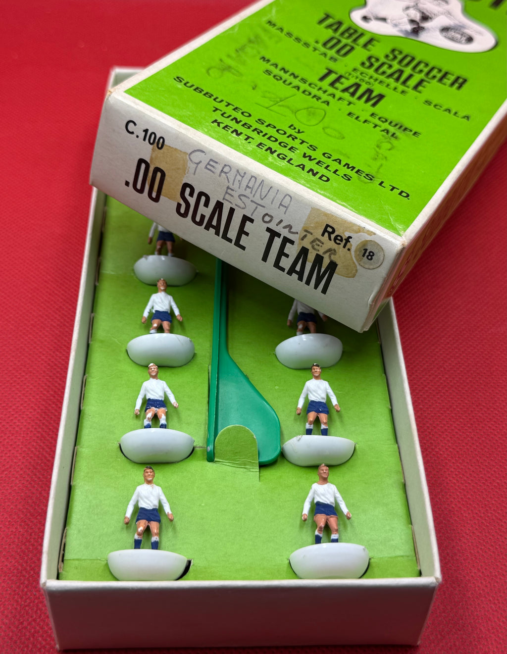 Subbuteo squadra Hw Germania Est ref 018