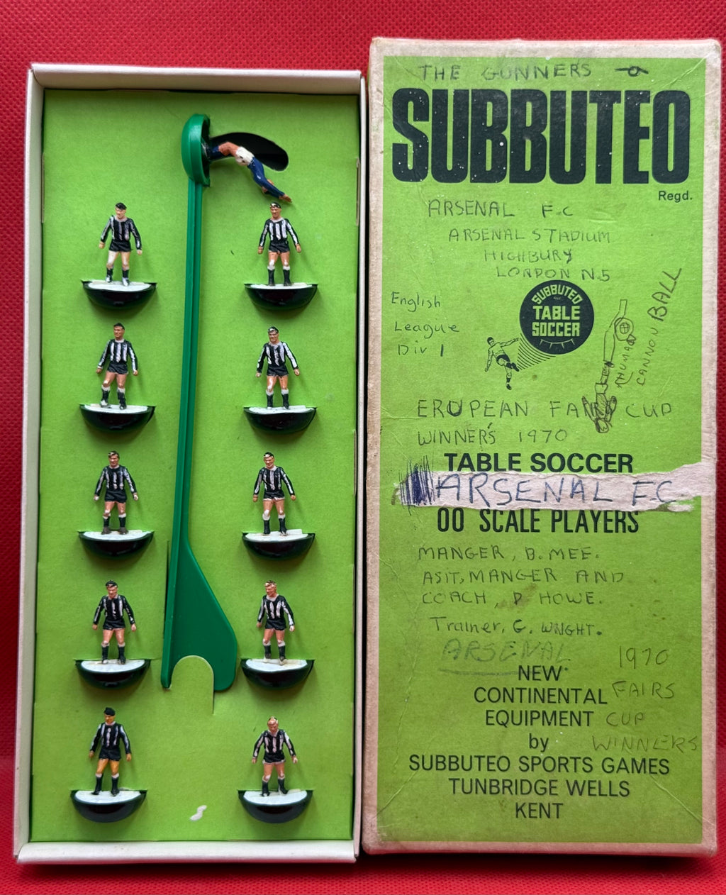 Subbuteo squadra Hw Newcastle United ref 008