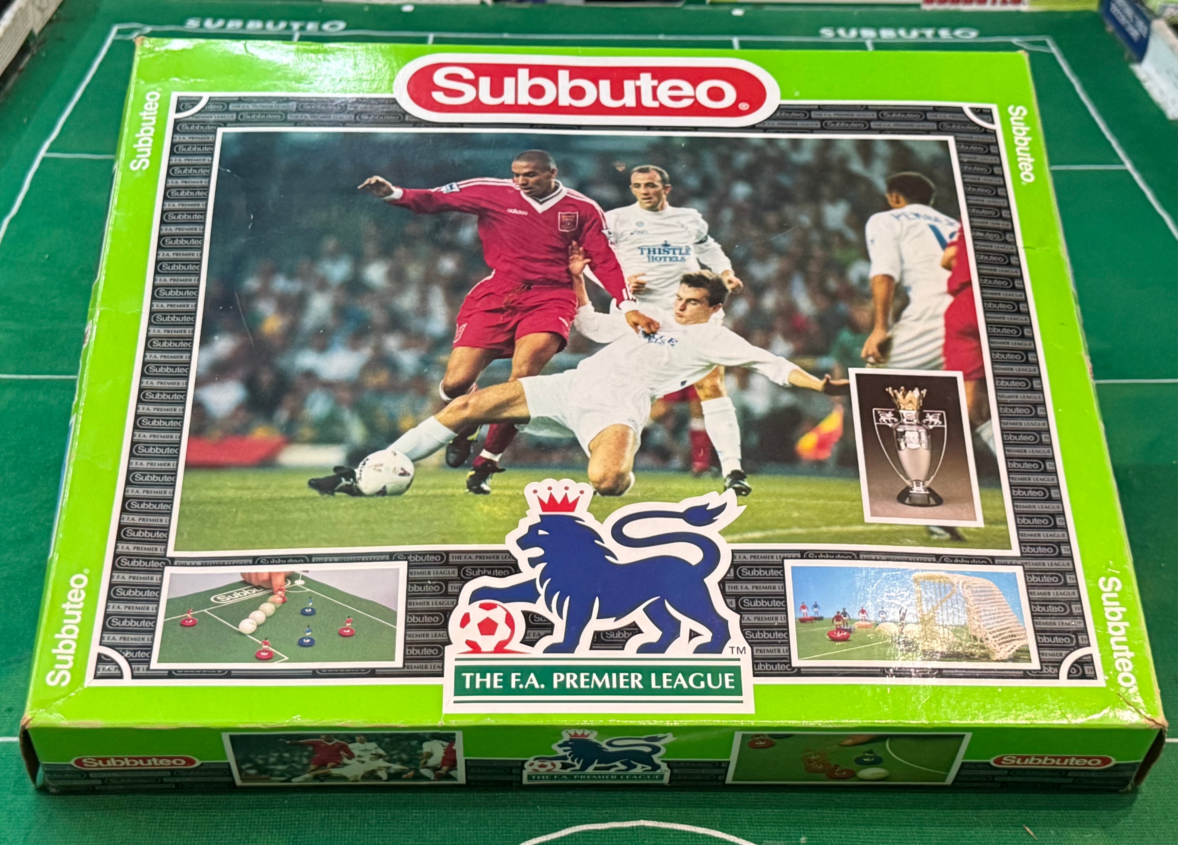 Subbuteo set box The F.A. Premier League 60247