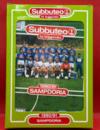 Subbuteo 'serie la Leggenda Lw' Sampdoria 1990/91 - con libretto