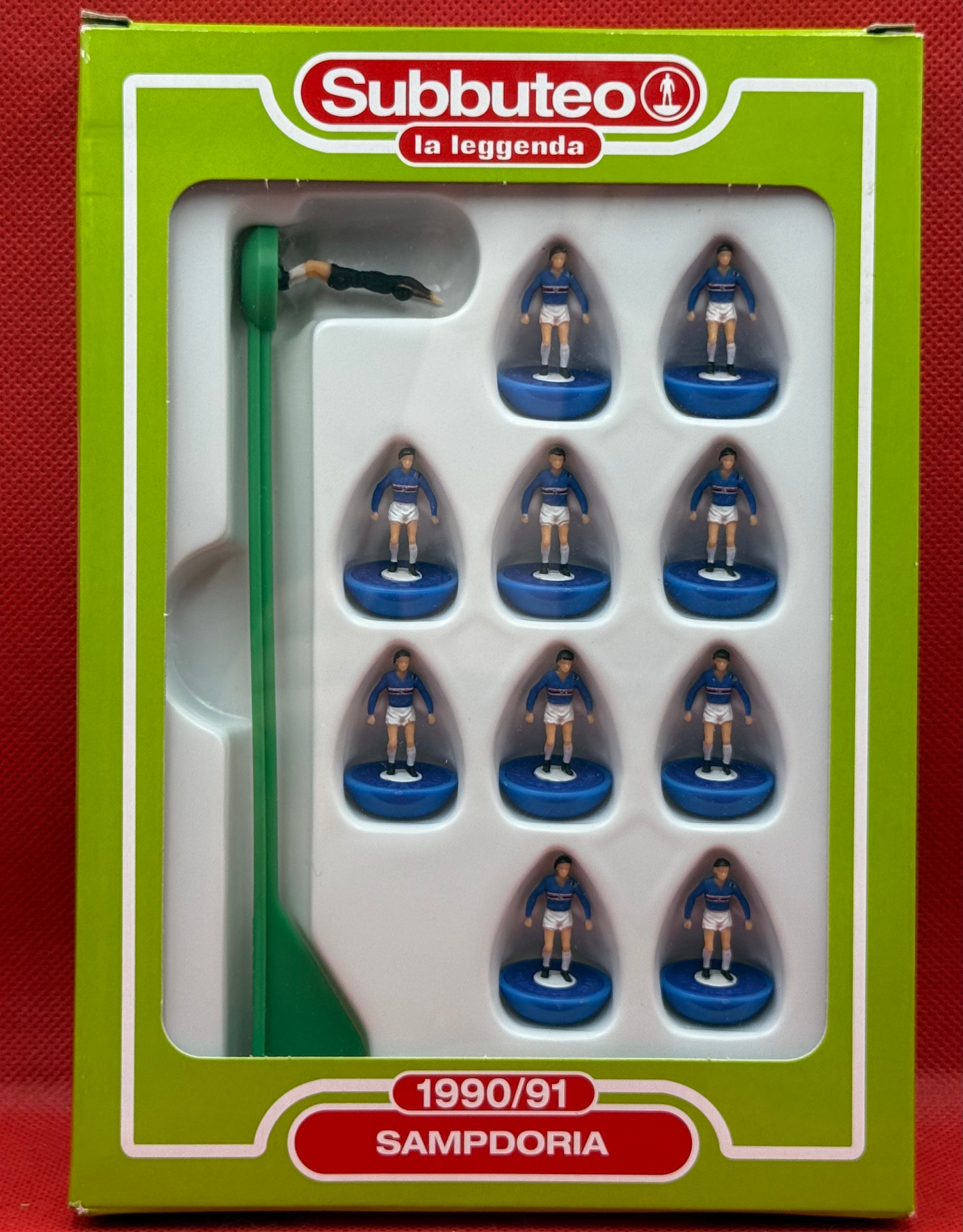Subbuteo 'serie la Leggenda Lw' Sampdoria 1990/91 - con libretto