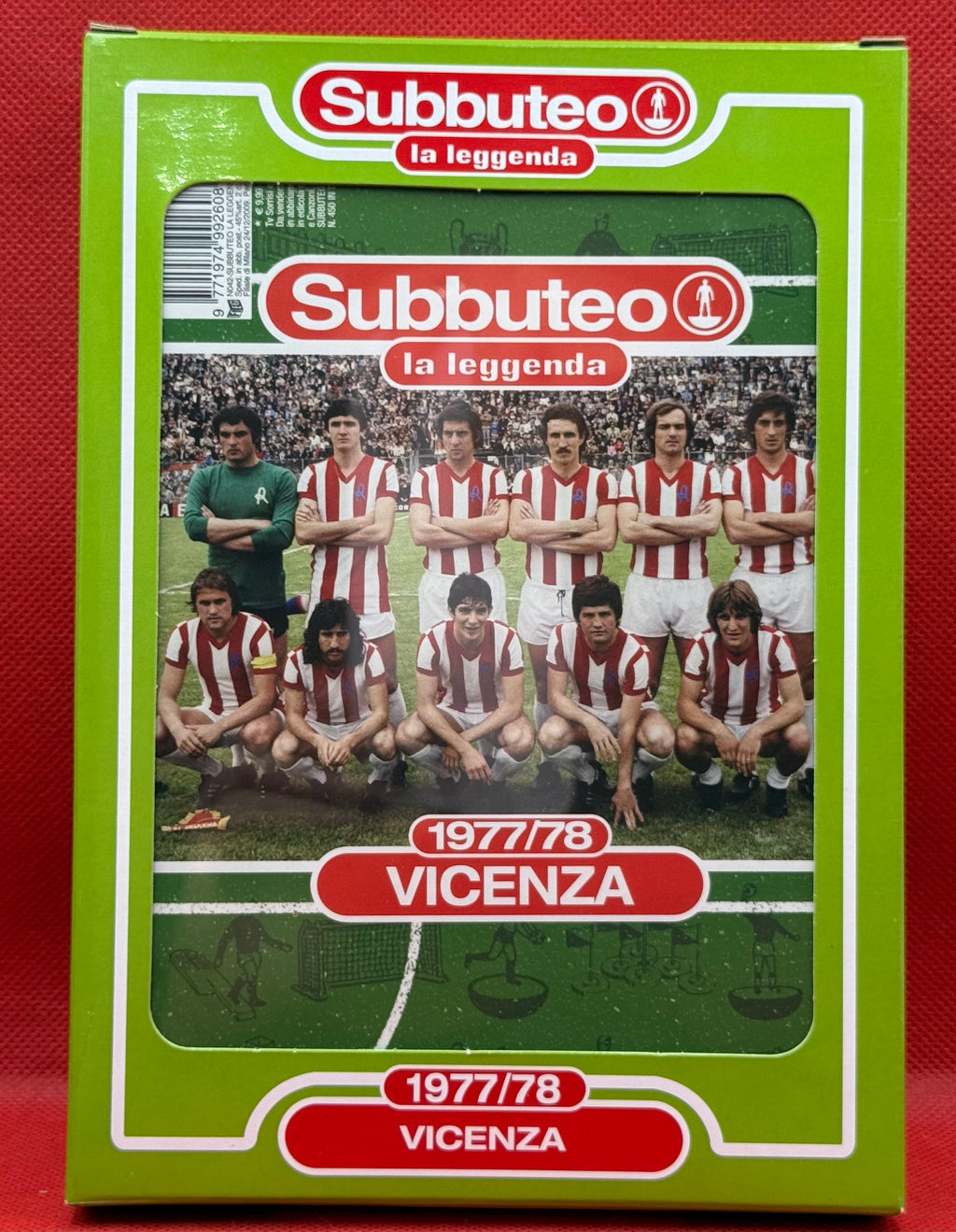 Subbuteo 'serie la Leggenda Lw' Vicenza 1977/78 - con libretto