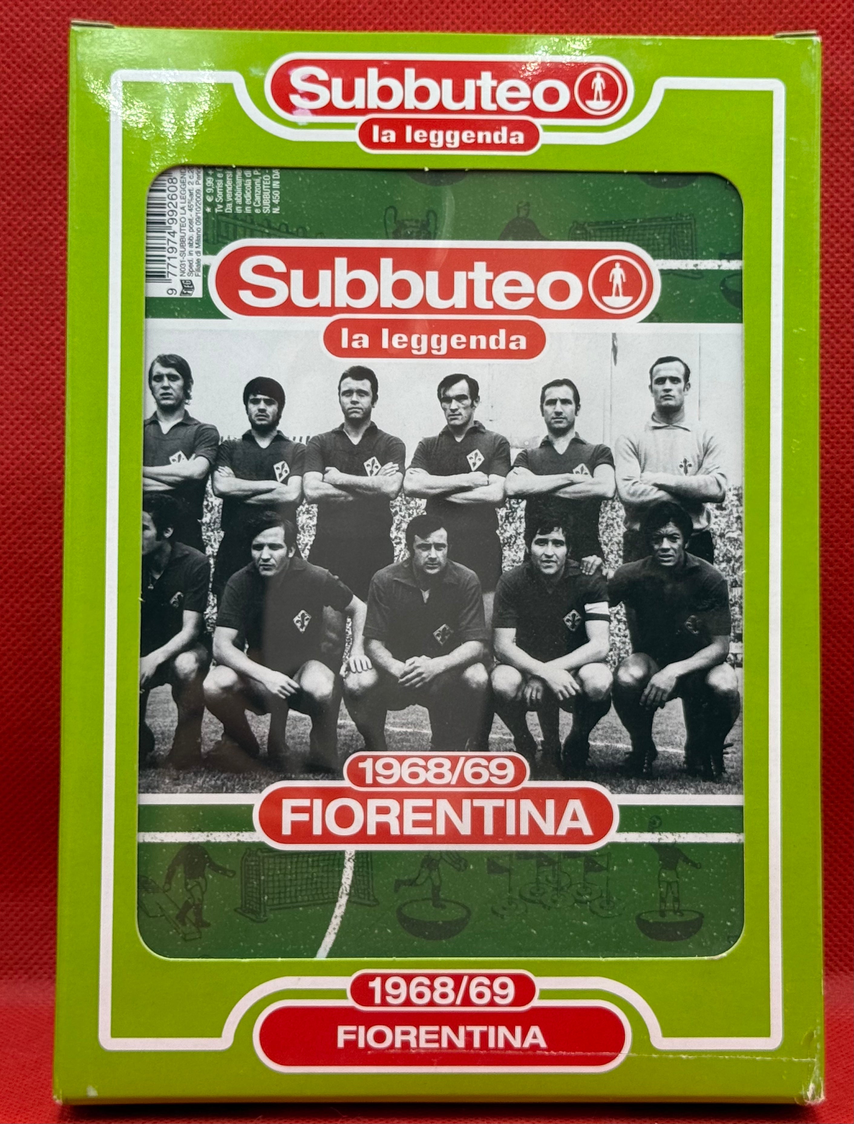 Subbuteo 'serie la Leggenda Lw' Fiorentina 1968/69 - con libretto