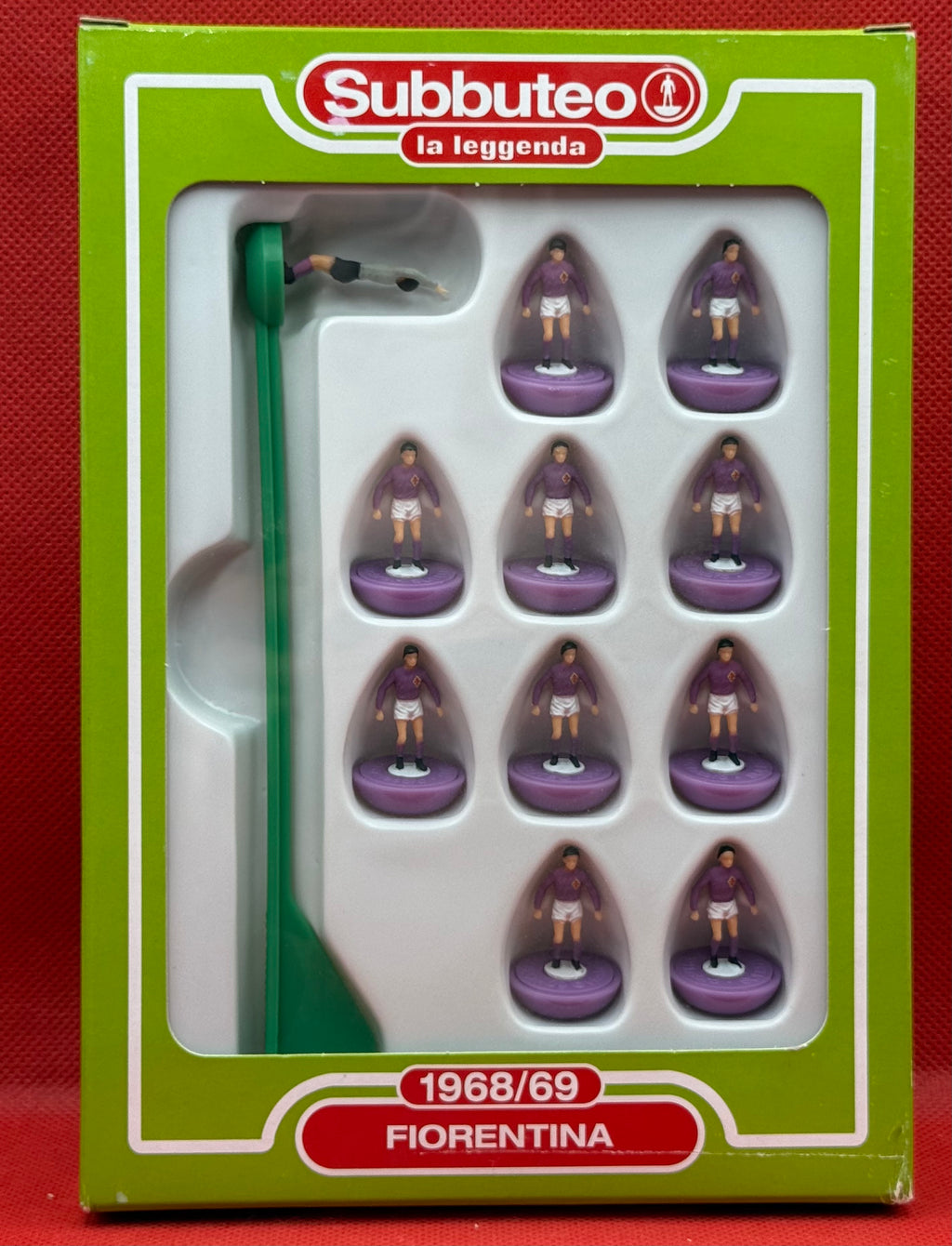Subbuteo 'serie la Leggenda Lw' Fiorentina 1968/69 - con libretto