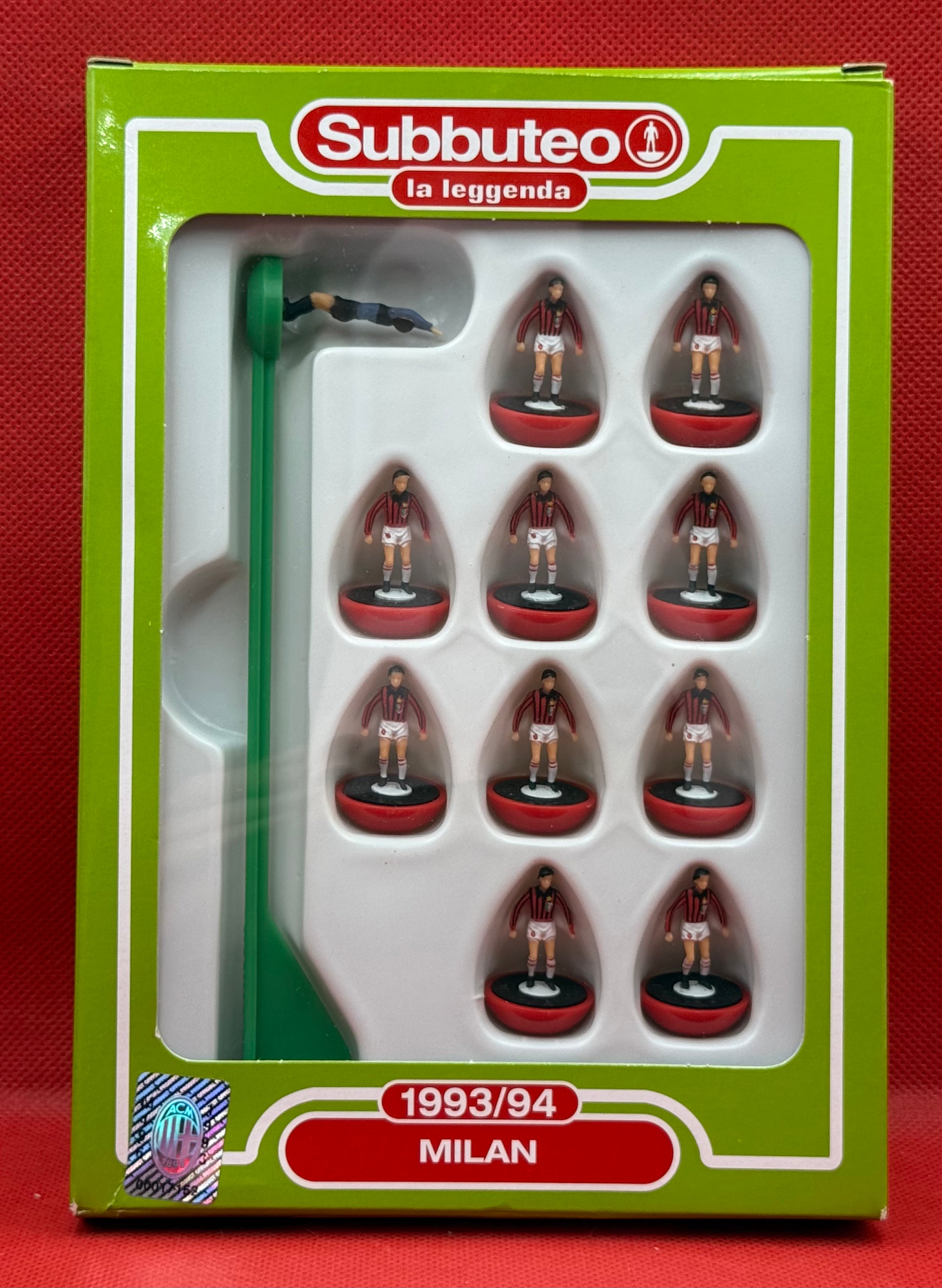Subbuteo 'serie la Leggenda Lw' Milan 1993/94 - con libretto