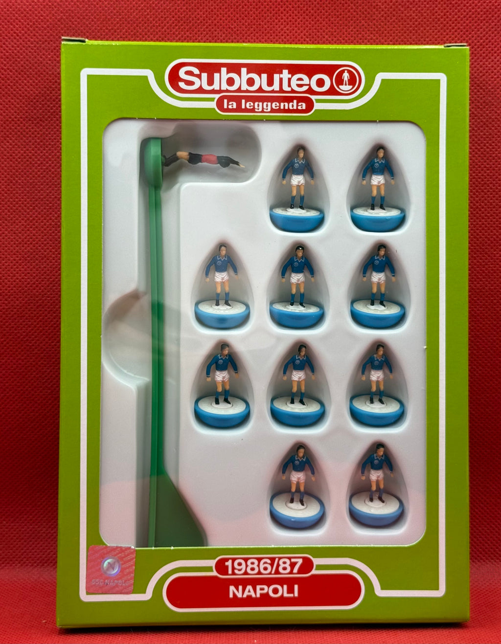 Subbuteo 'serie la Leggenda Lw' Napoli 1986/87 - con libretto