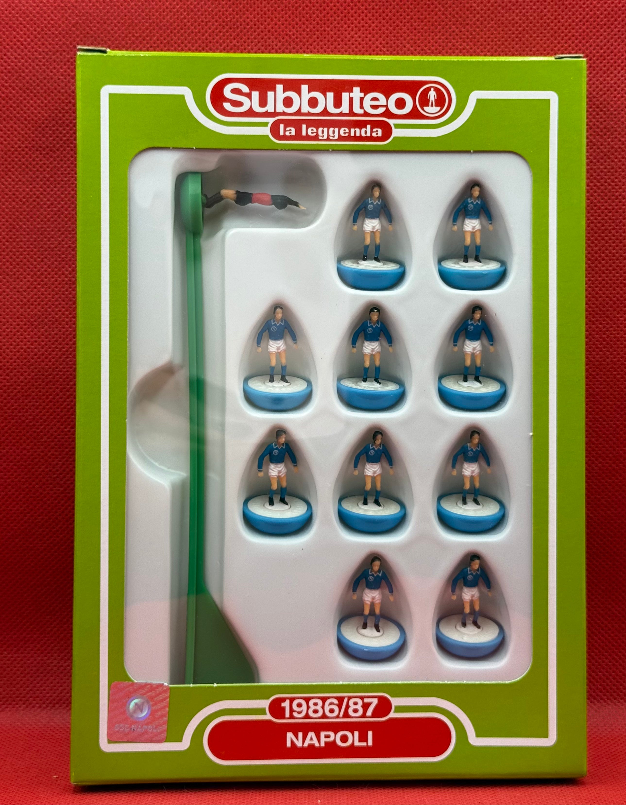 Subbuteo 'serie la Leggenda Lw' Napoli 1986/87 - con libretto