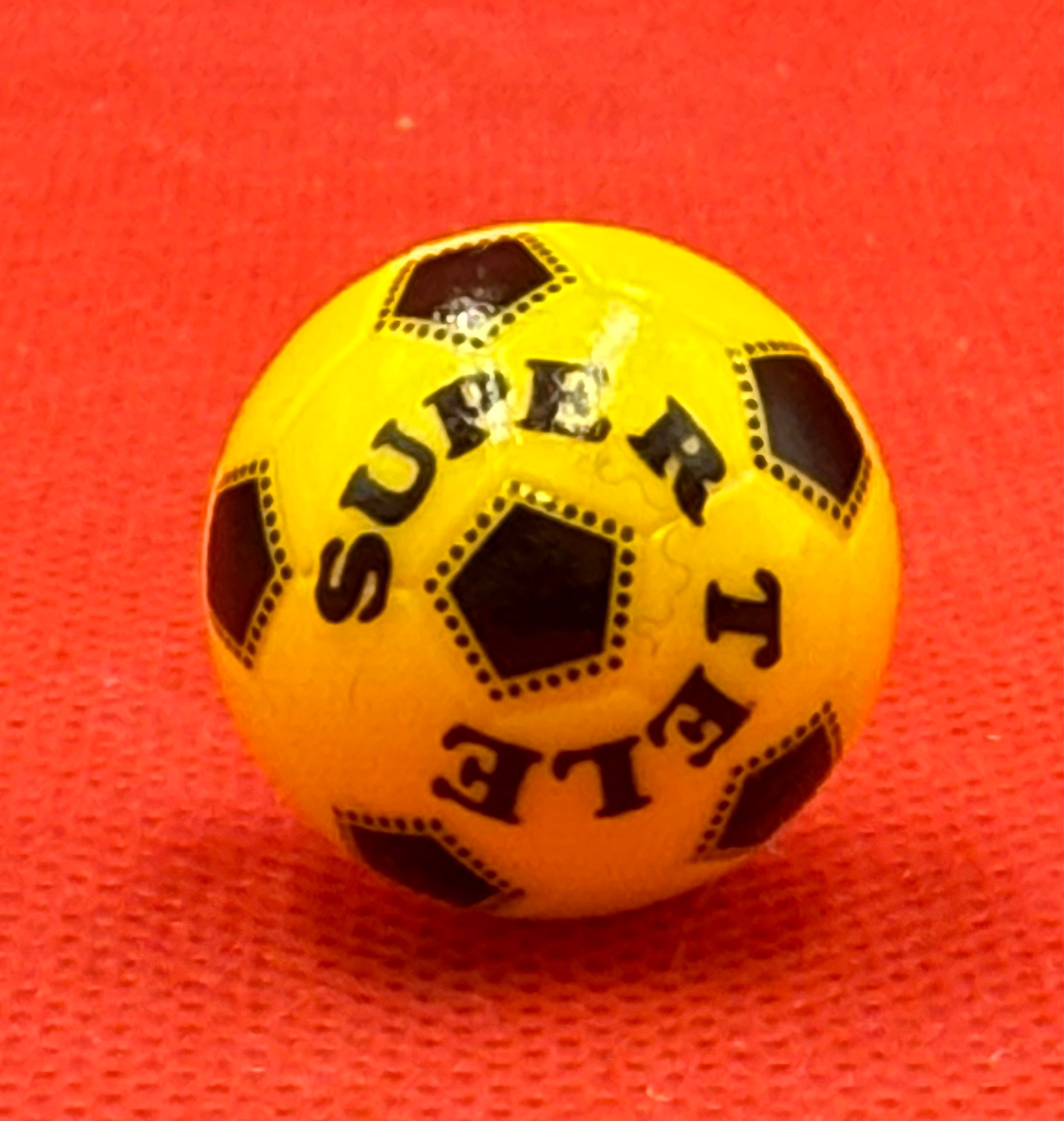 Subbuteolab Pallone Decal Supertele - Giallo