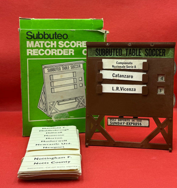 Subbuteo tabellone segnapunti C115