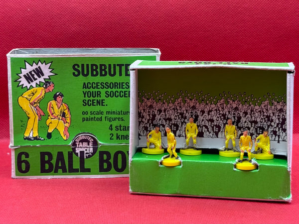 Subbuteo 6 ball boys c134 - base gialla