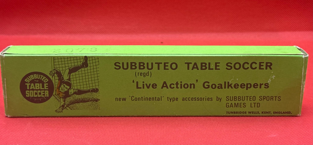 Subbuteo Live action Goalkeepers c123