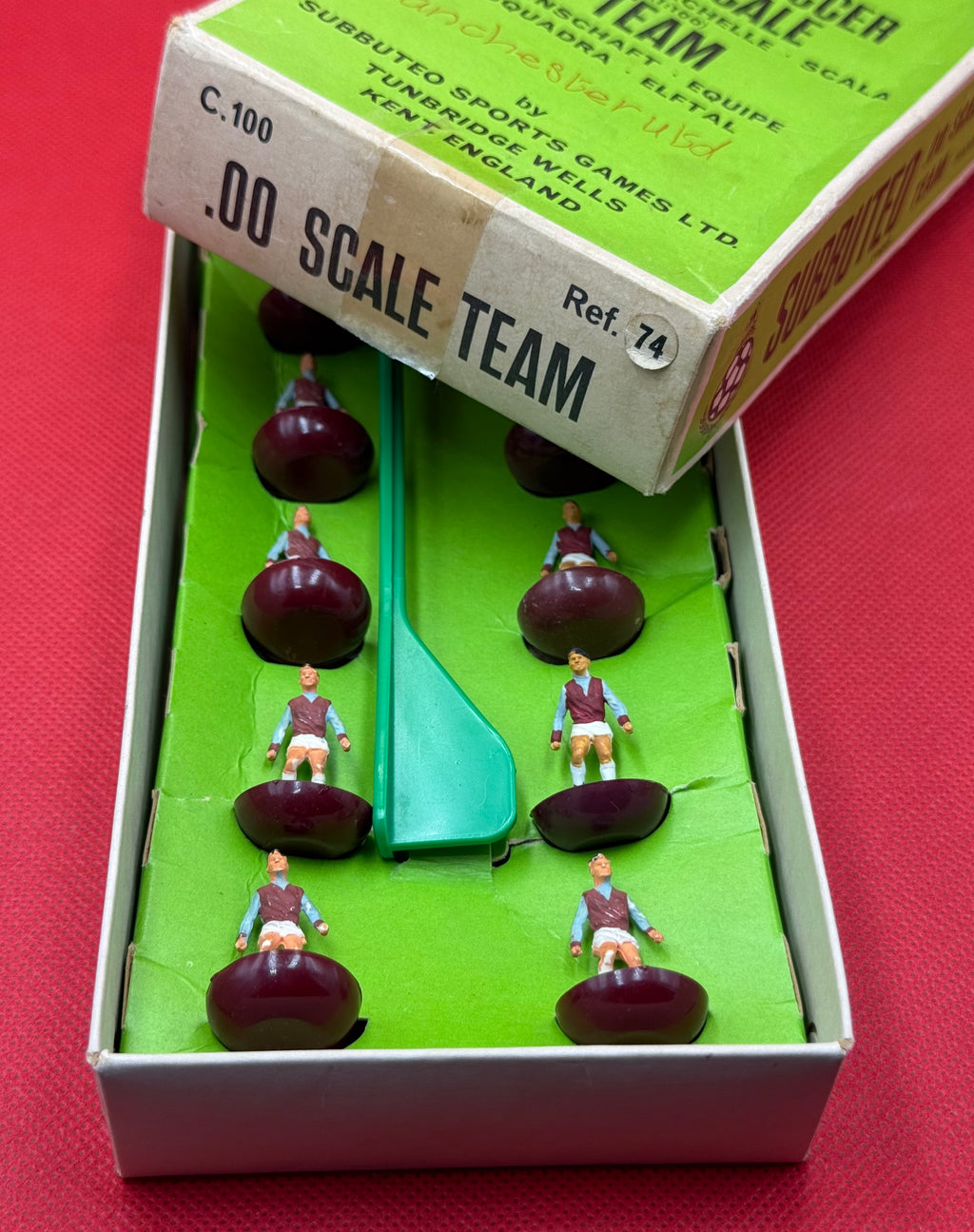 Subbuteo squadra Hw Aston Villa ref 074