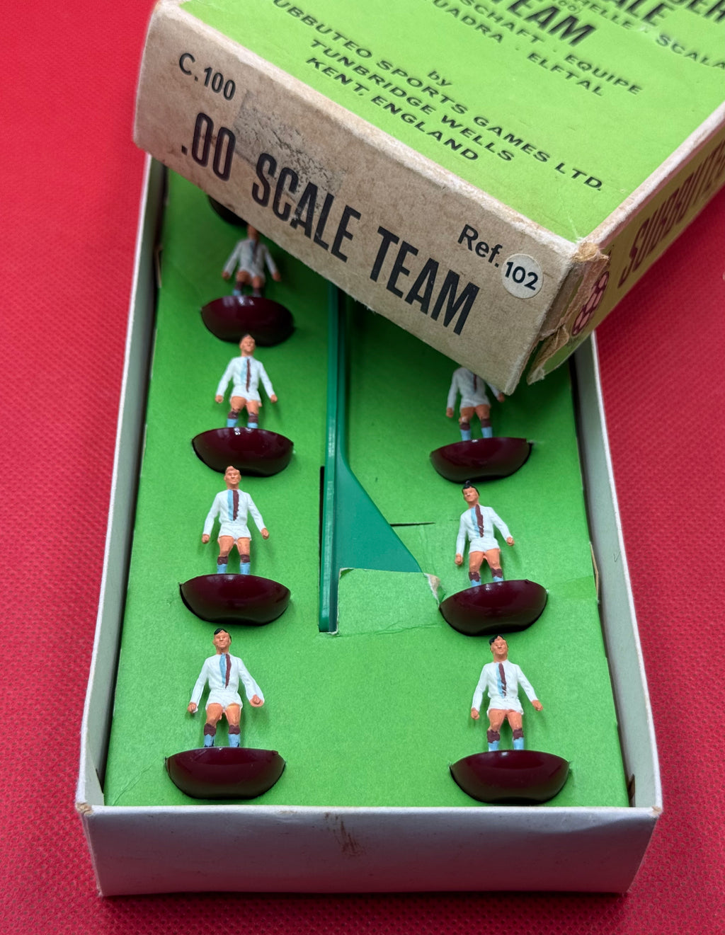 Subbuteo squadra Hw Crystal Palace ref 102