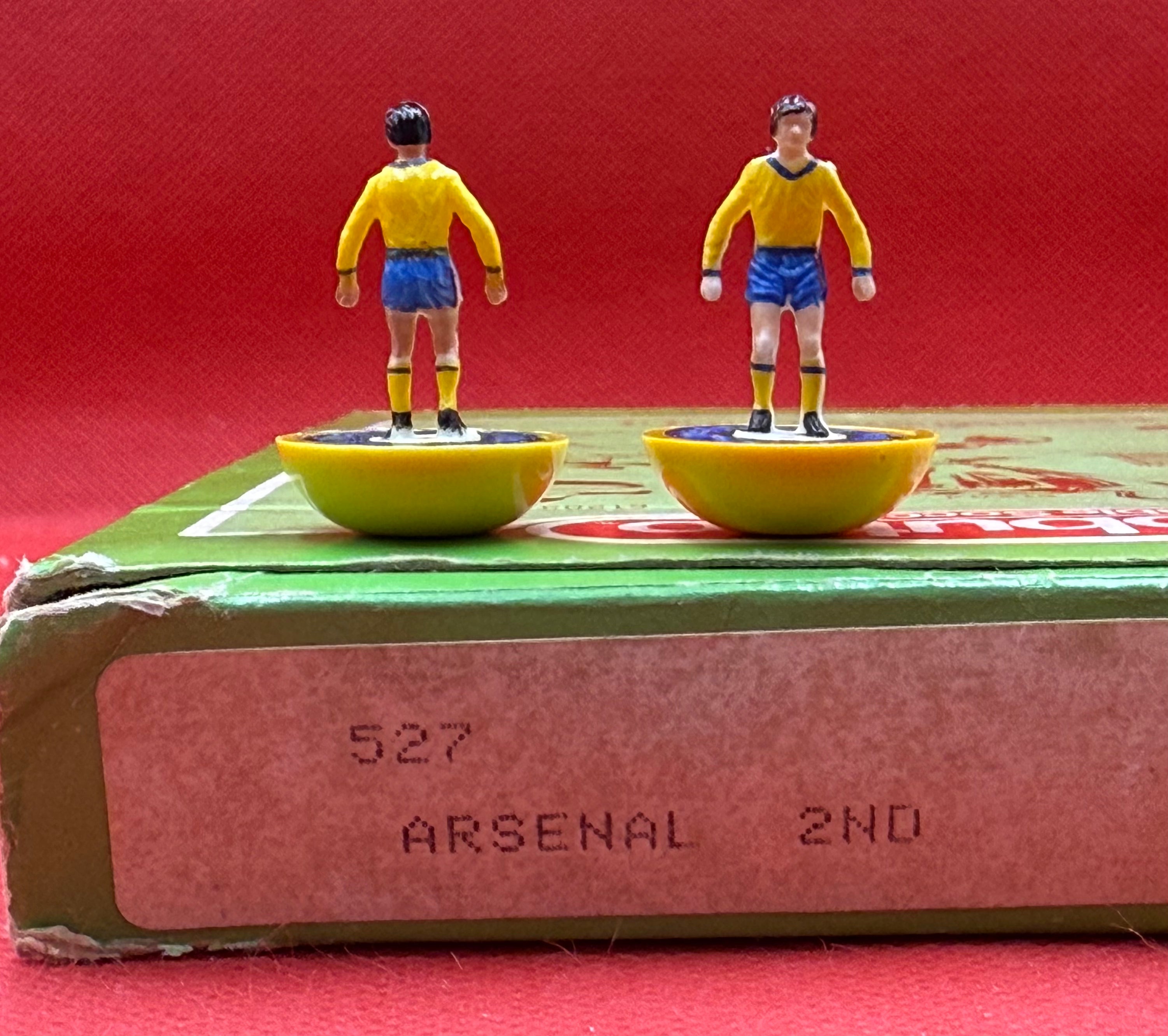 Subbuteo squadra LW Arsenal 2nd ref 527
