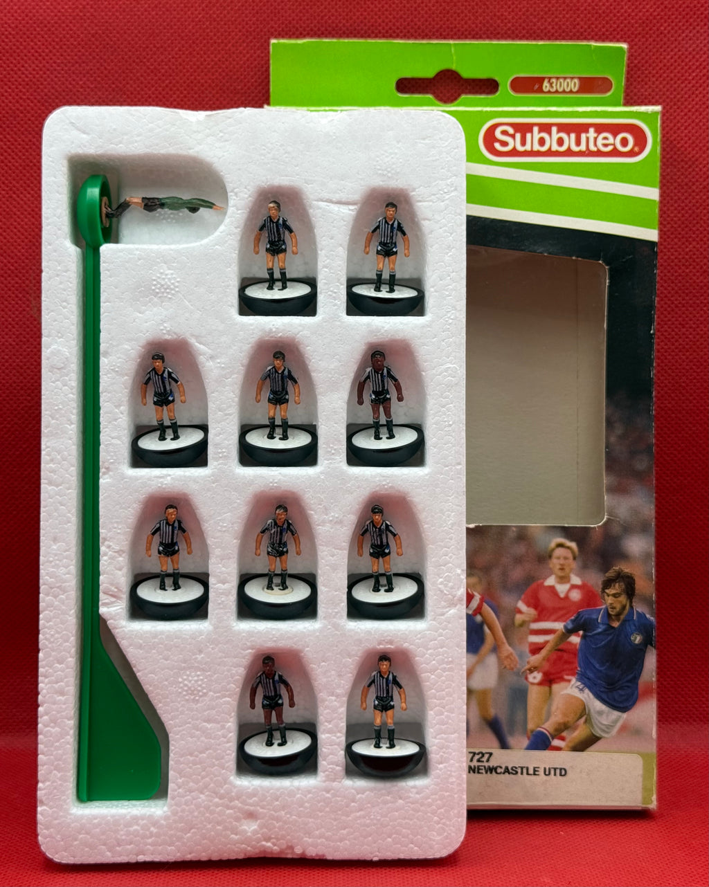 Subbuteo squadra Lw Newcastle Utd ref 727