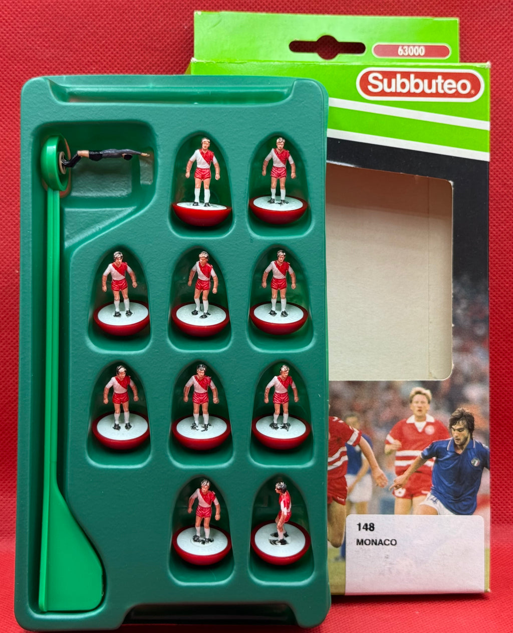 Subbuteo squadra Lw Monaco ref 148