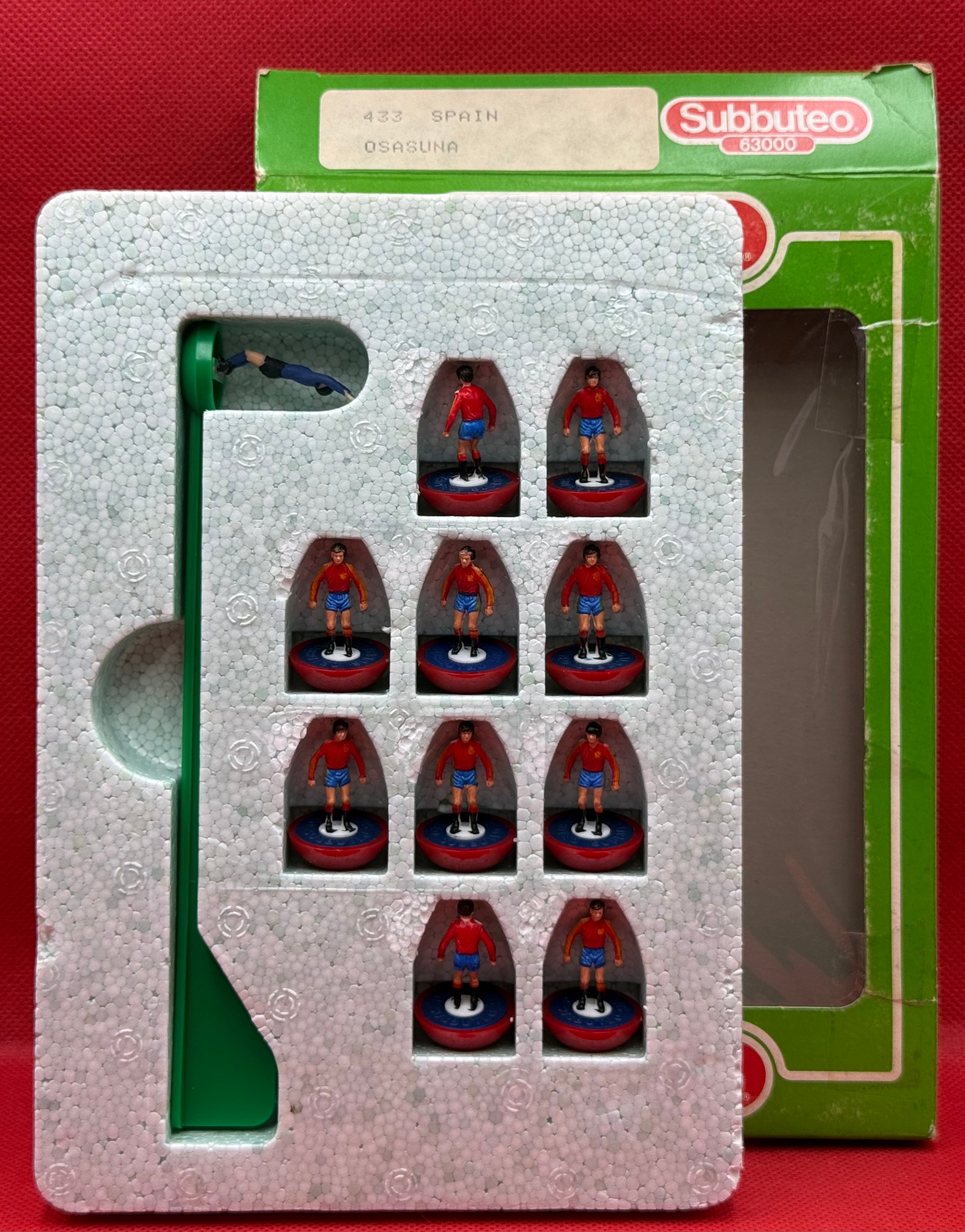 Subbuteo squadra Lw Spagna ref 433