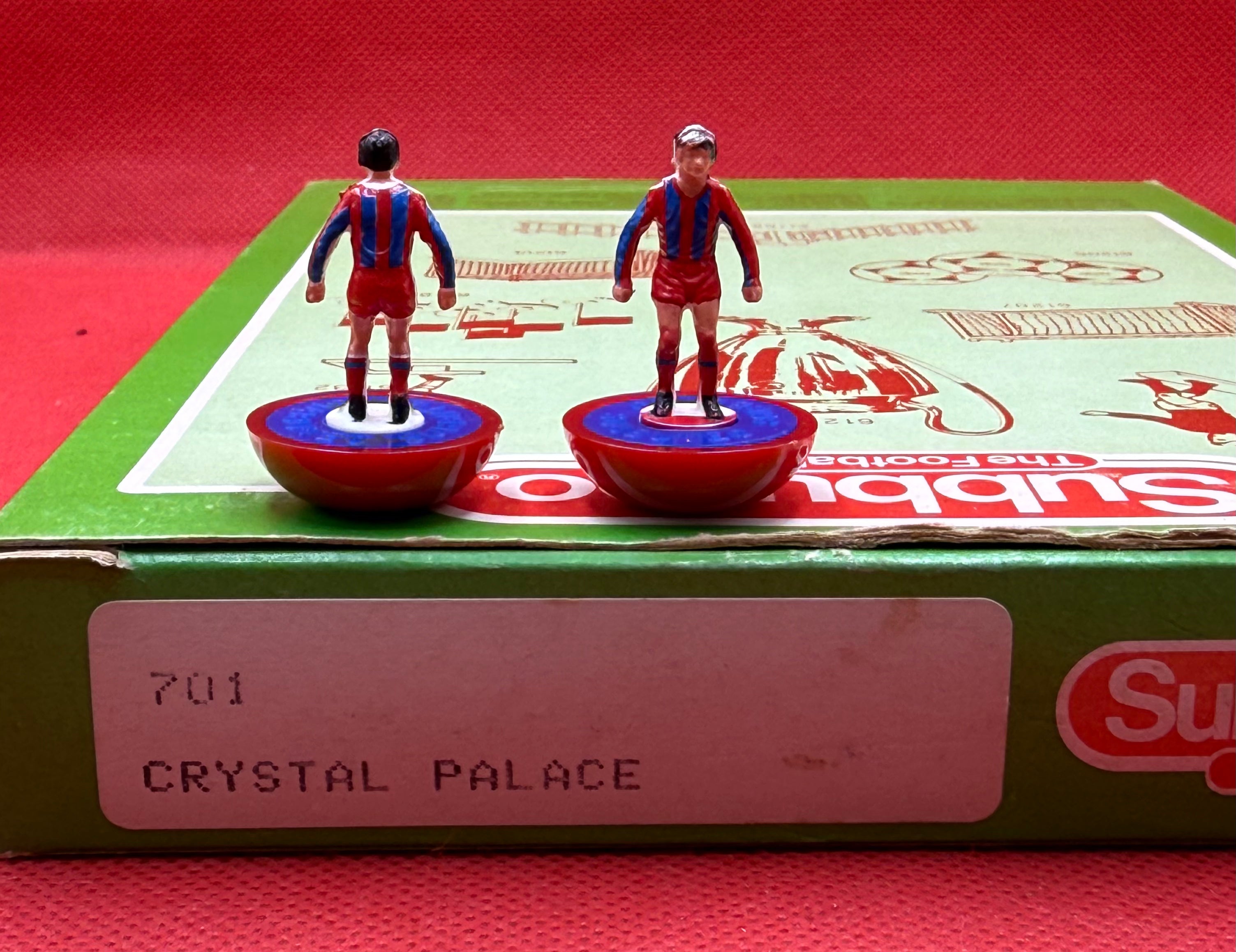 Subbuteo squadra Lw Crystal Palace ref 701
