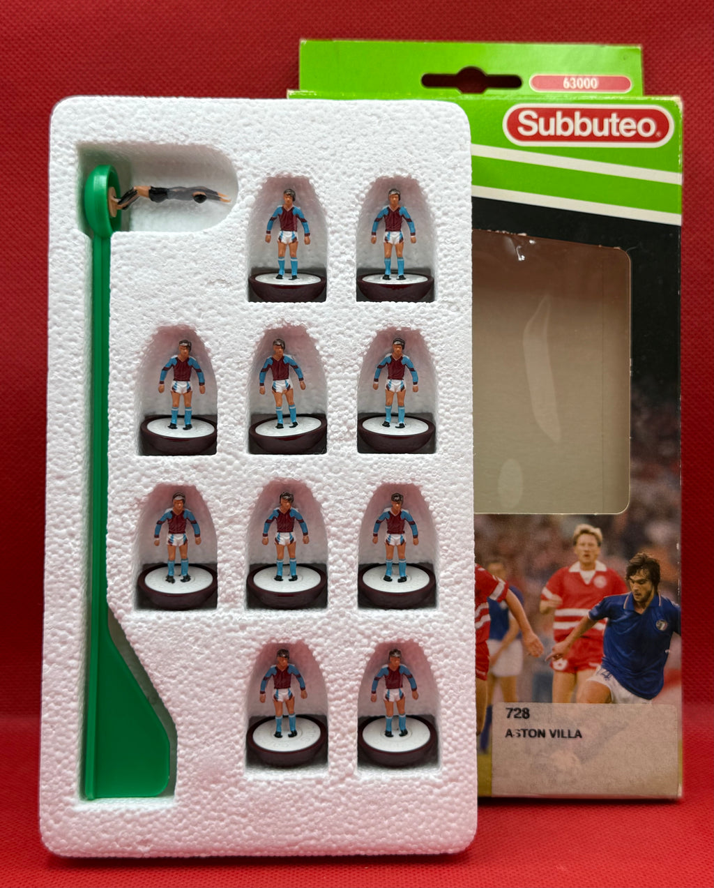Subbuteo squadra Lw Aston Villa ref 728