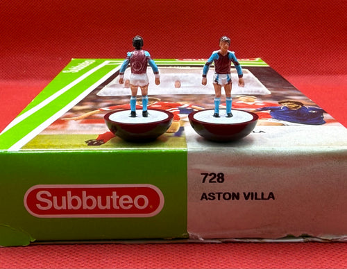 Subbuteo squadra Lw Aston Villa ref 728
