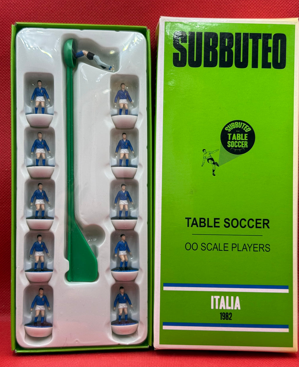 Subbuteo squadra Hw Platinum Leggenda Italia 1982 - con libretto