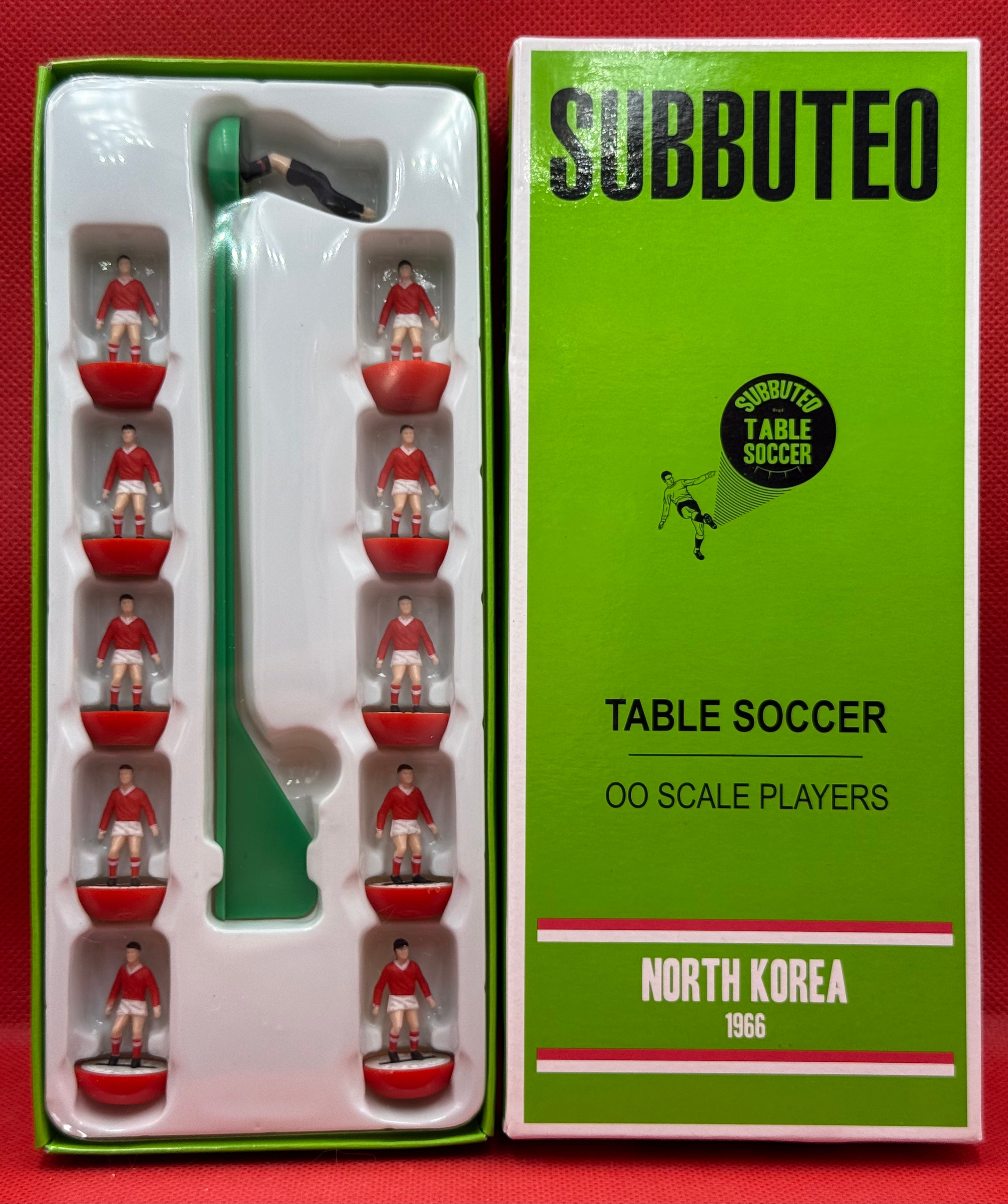 Subbuteo squadra Hw Platinum Leggenda Corea del Nord - con libretto