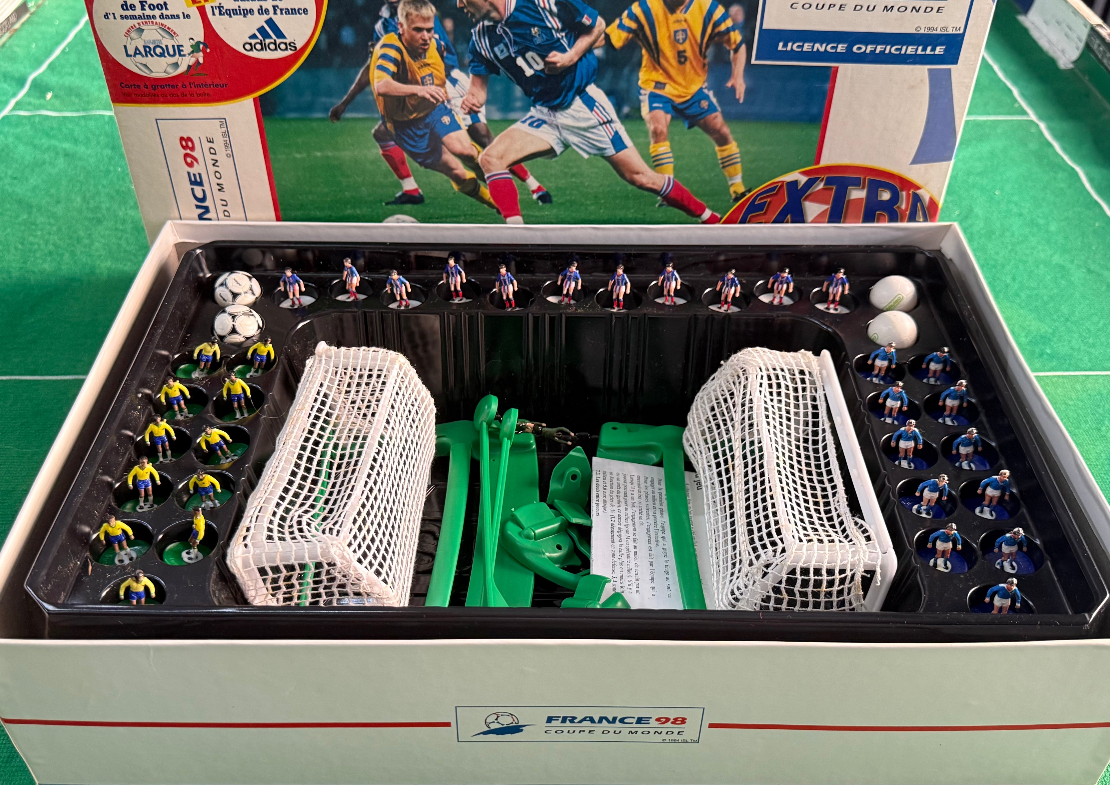 Subbuteo set box Francia 98