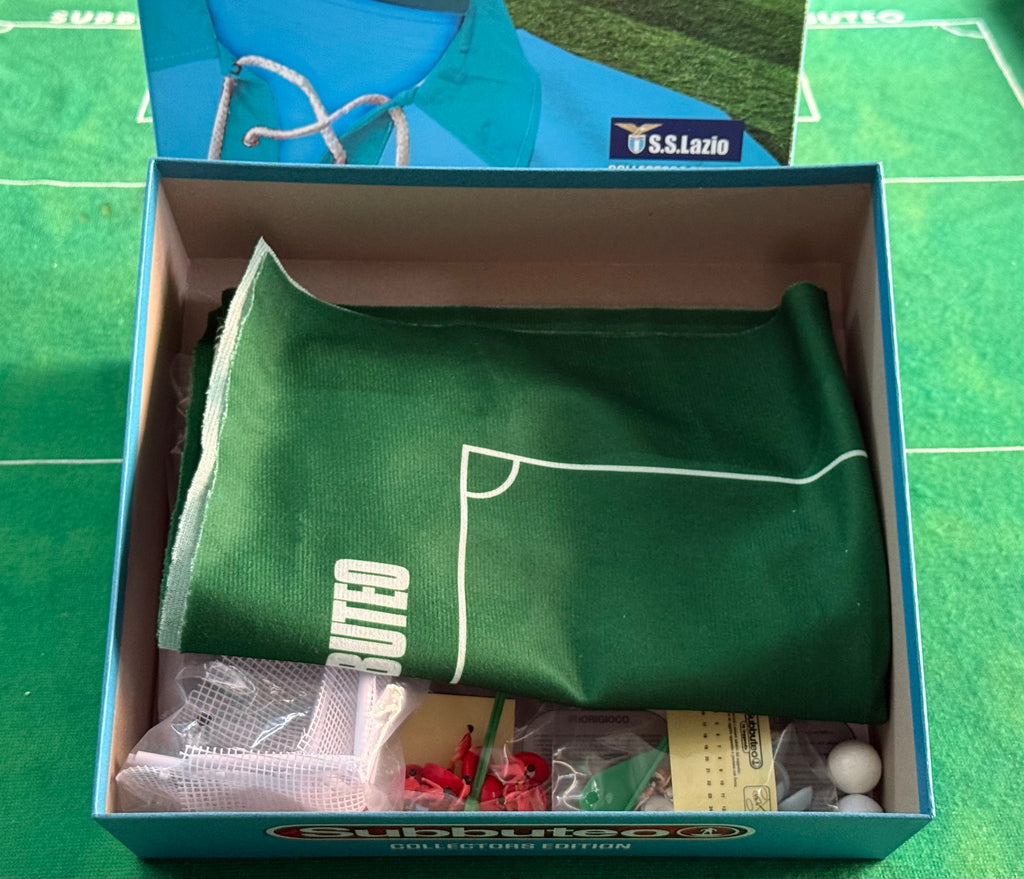 Subbuteo set box Lazio Collectors Edition