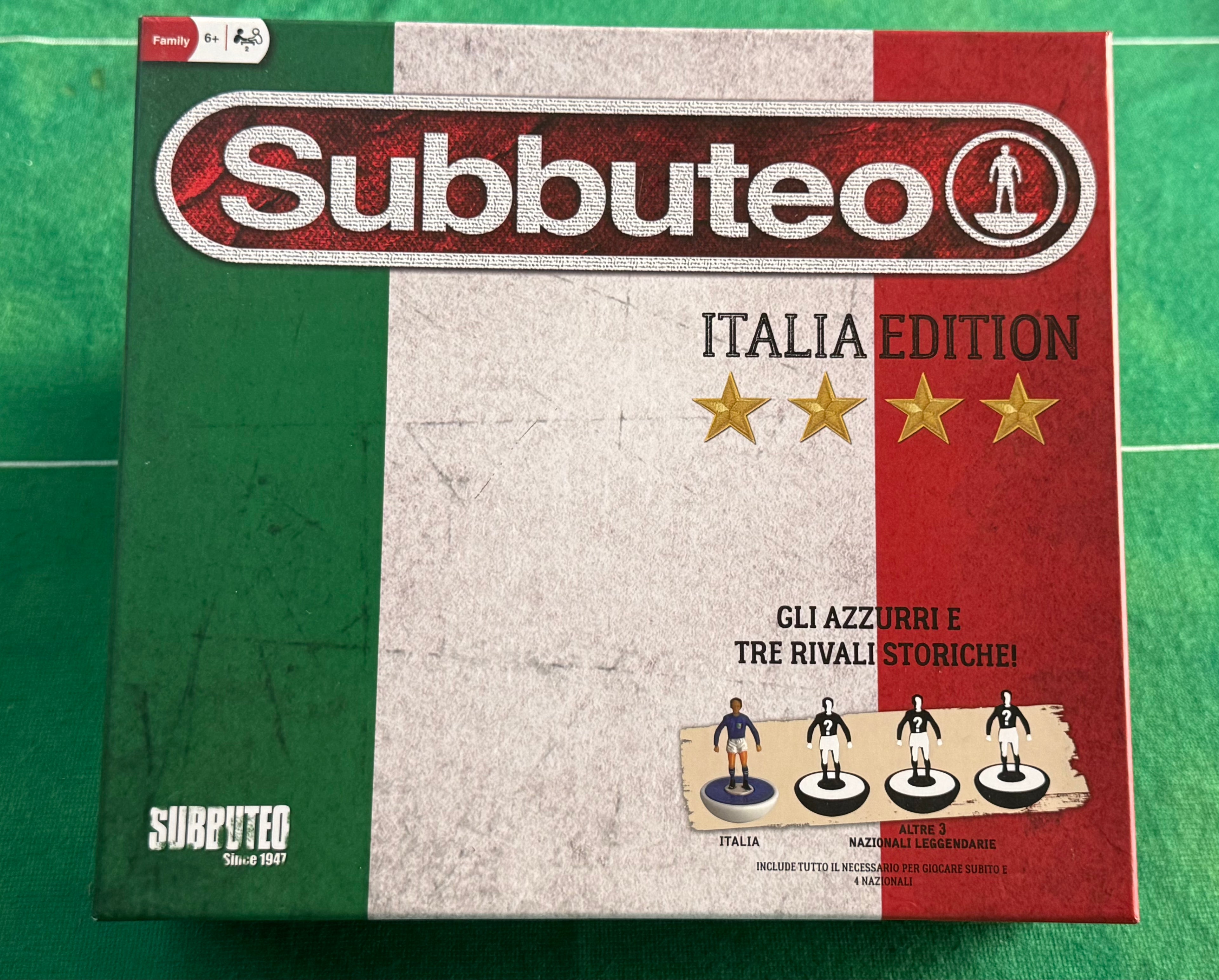 Subbuteo set box Italia Edition