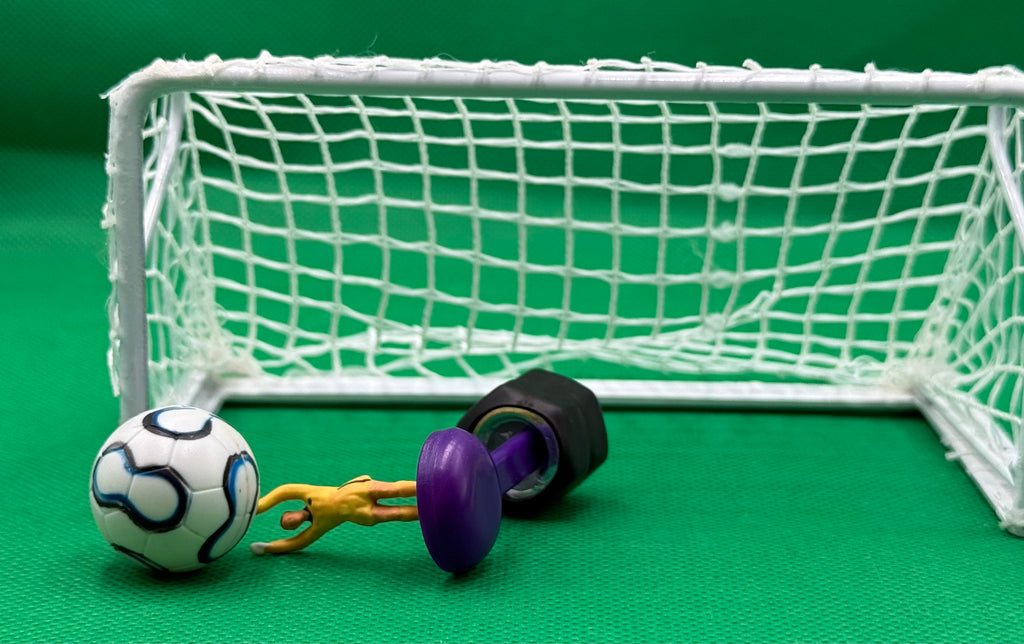 Subbuteo coppia portieri Soloplayer - dipinto a mano