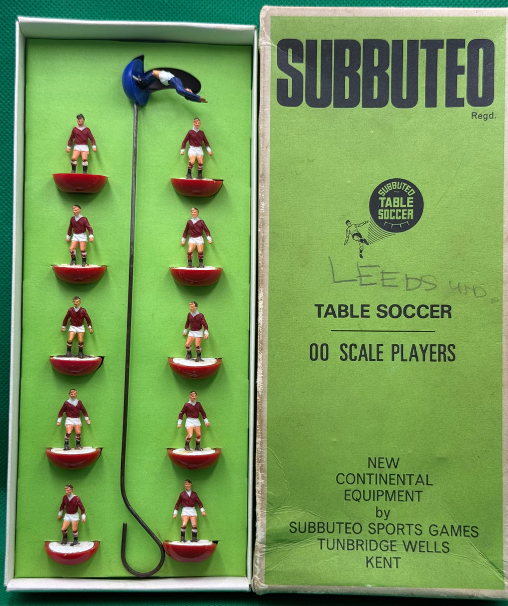 Subbuteo squadra Hw Manchester United ref 100