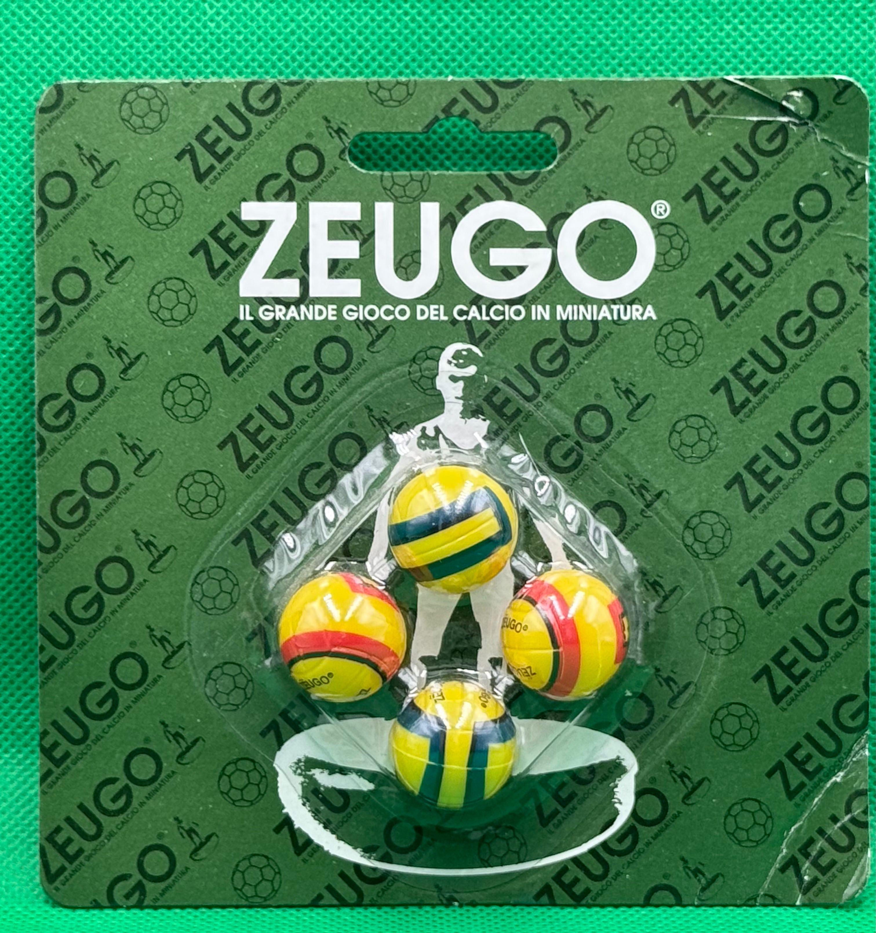 Zeugo blister 4 palloni misura ridotta FF