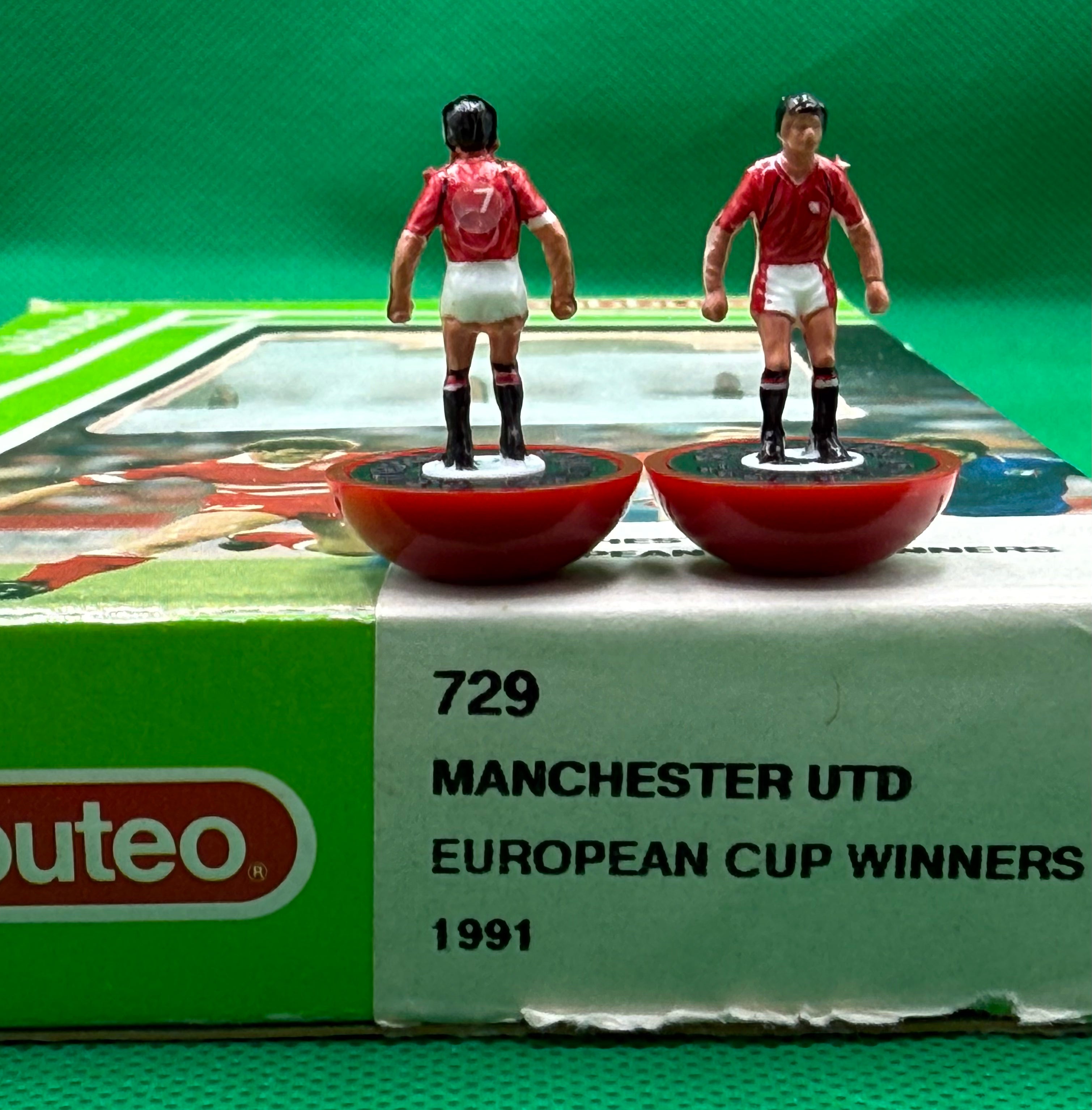 Subbuteo squadra Lw Manchester Utd ref 729 - European Cup Winner 1991