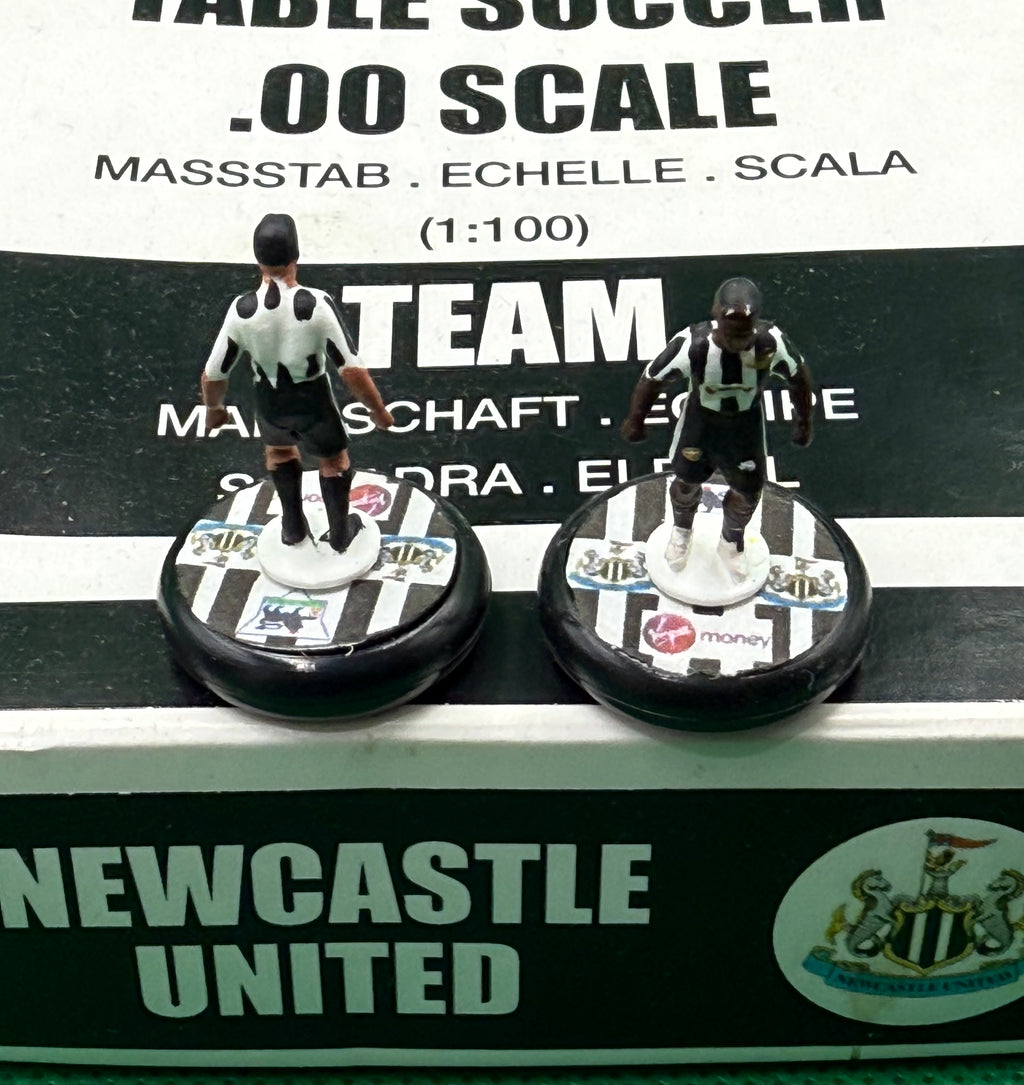 Squadra calcio Tavolo Newcastle United - Dipinta a mano