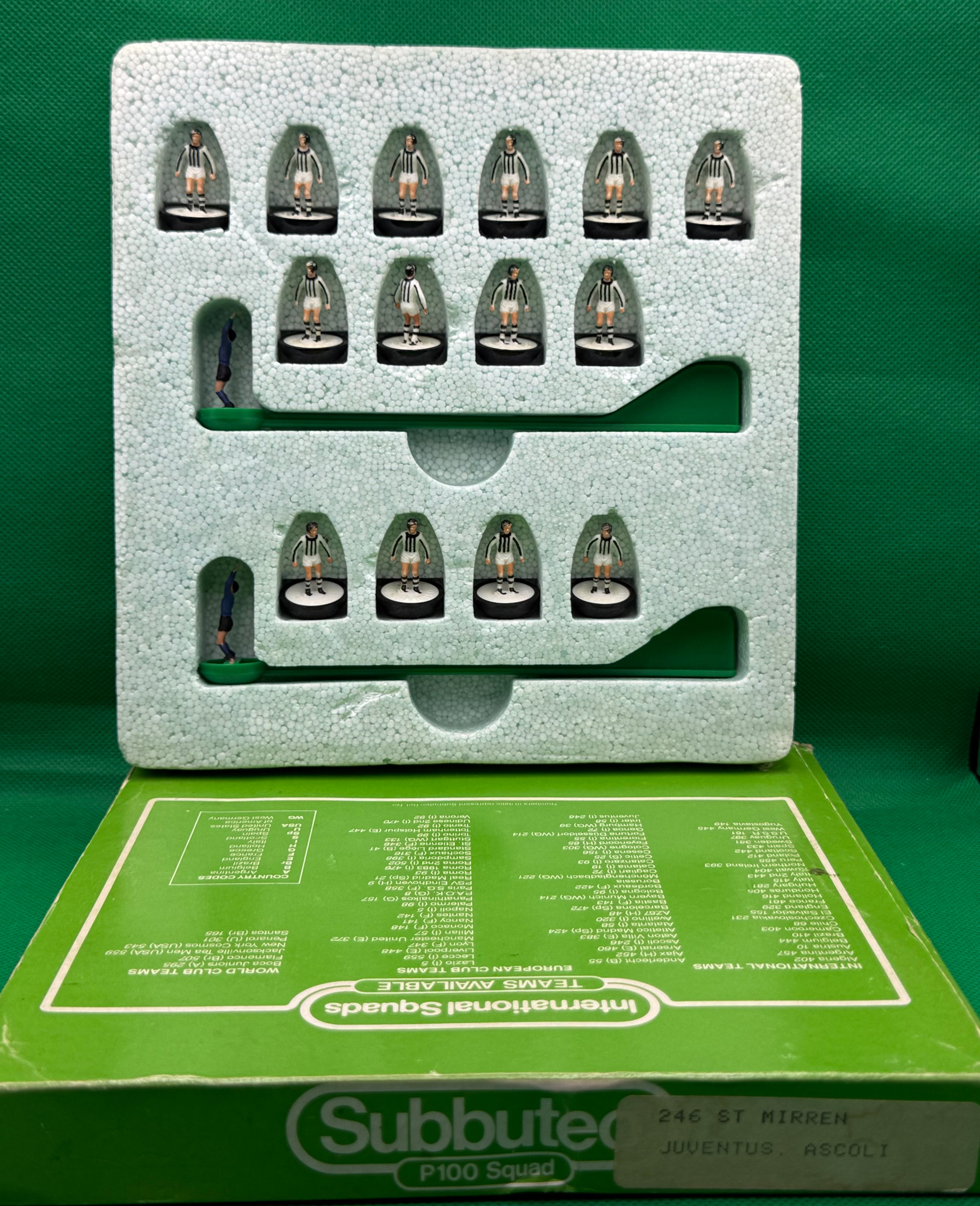 Subbuteo squadra Lw Juventus ref 246