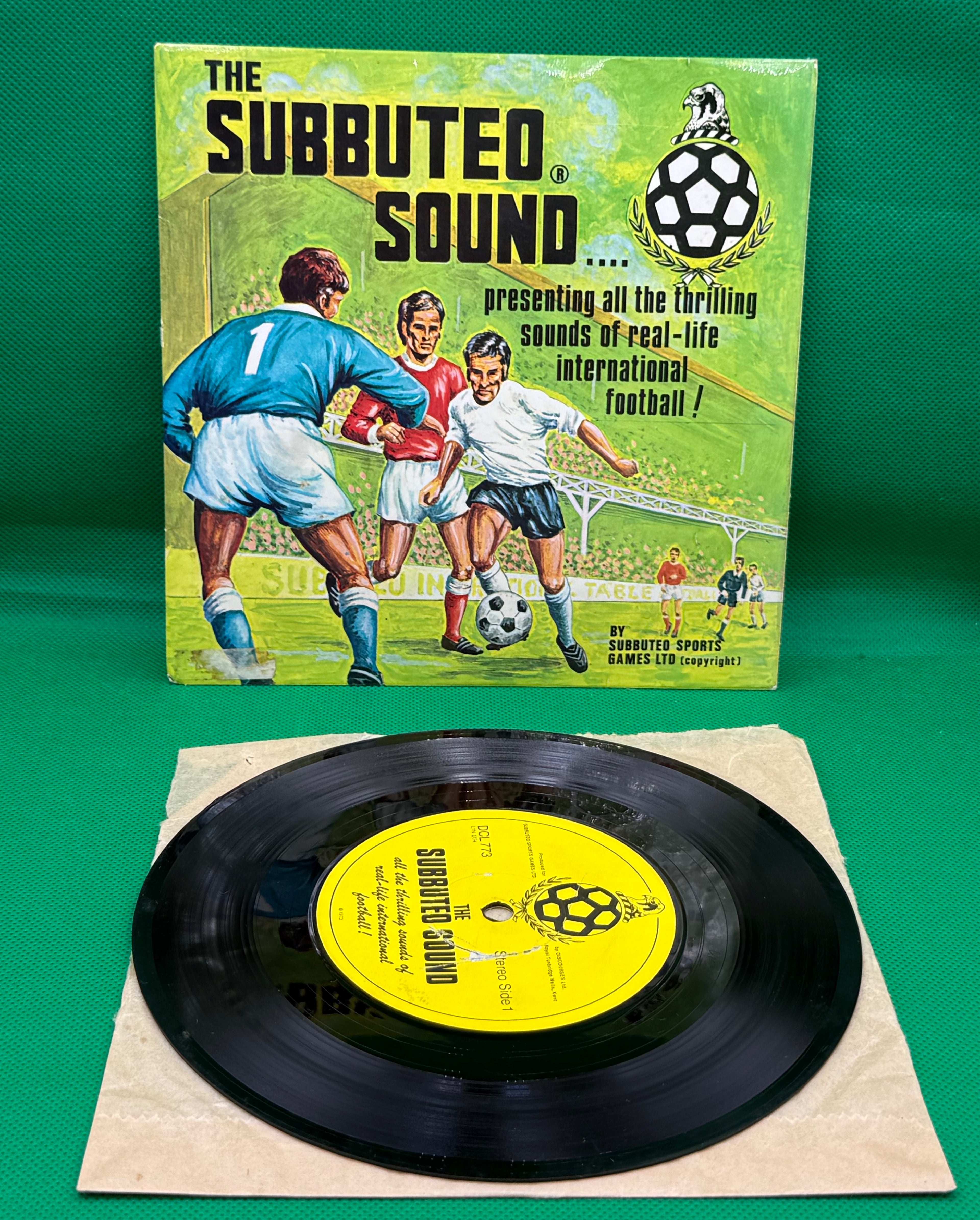 Subbuteo 45 giri The Subbuteo Sound