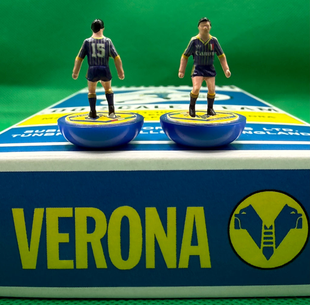 Subbuteo squadra Hw Verona 1984/85 Campione D'Italia - Decal