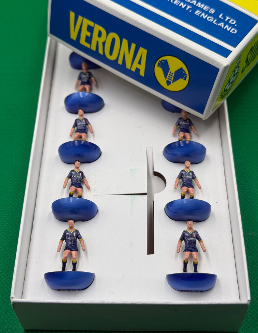 Subbuteo squadra Hw Verona 1984/85 Campione D'Italia - Decal