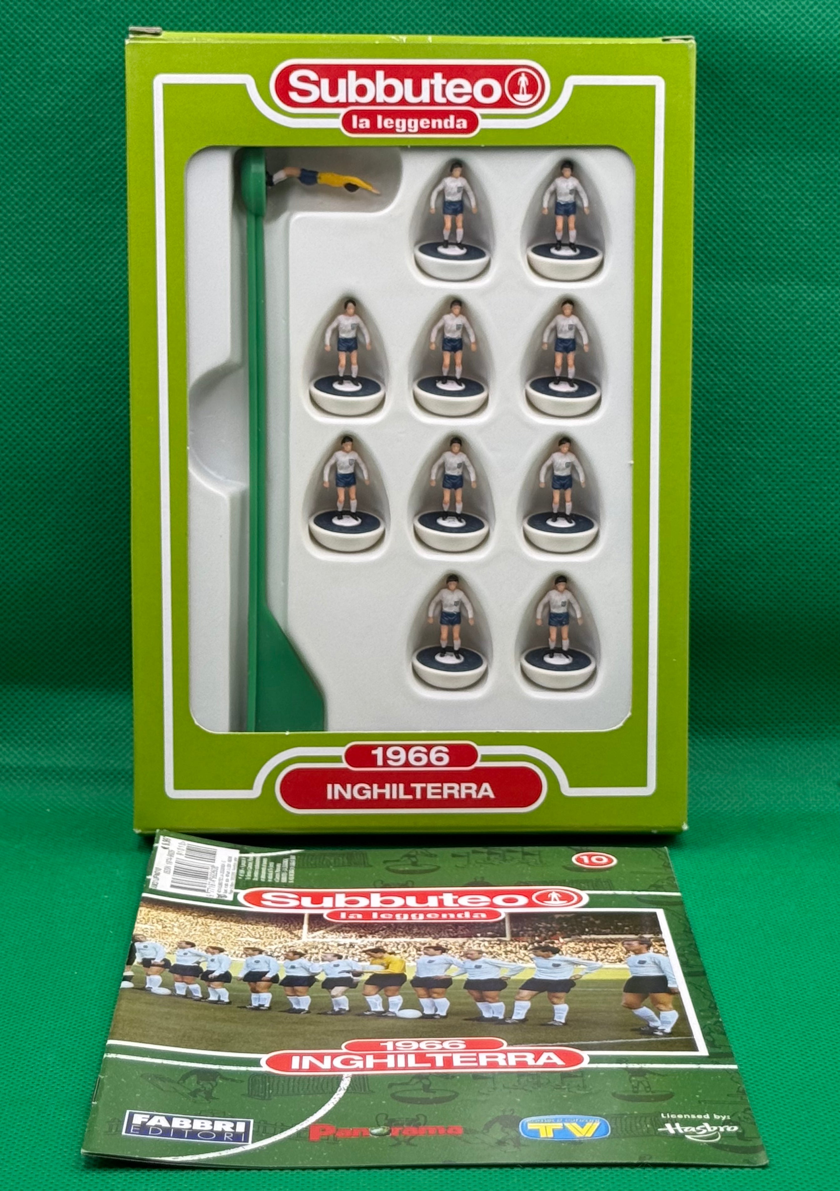 Subbuteo 'serie la Leggenda Lw' Inghilterra 1966 - con Libretto