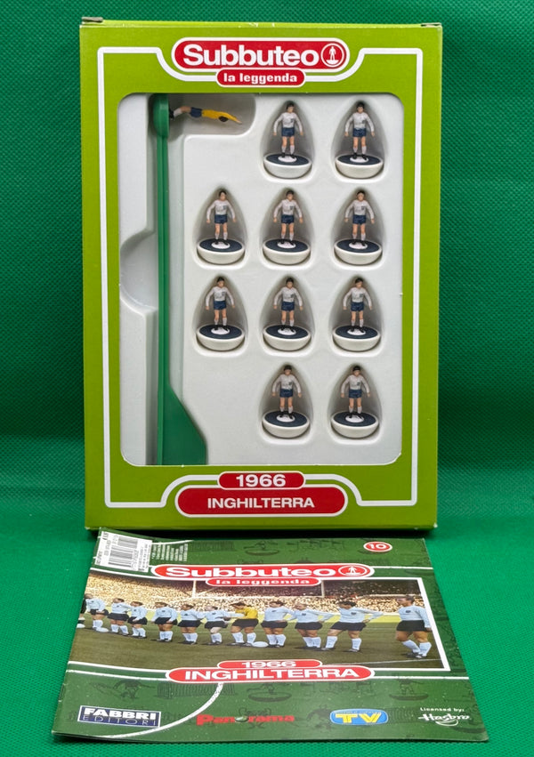 Subbuteo 'serie la Leggenda Lw' Inghilterra 1966 - con Libretto
