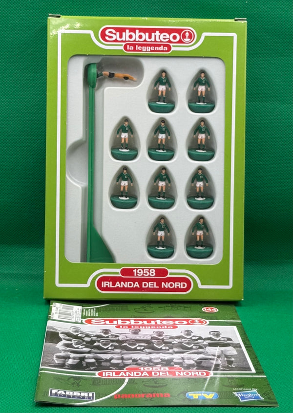 Subbuteo 'serie la Leggenda Lw' Irlanda Del Nord 1958 - con Libretto