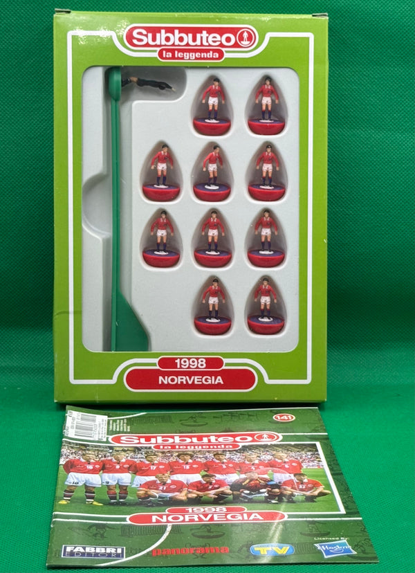 Subbuteo 'serie la Leggenda Lw' Norvegia 1998 - con Libretto