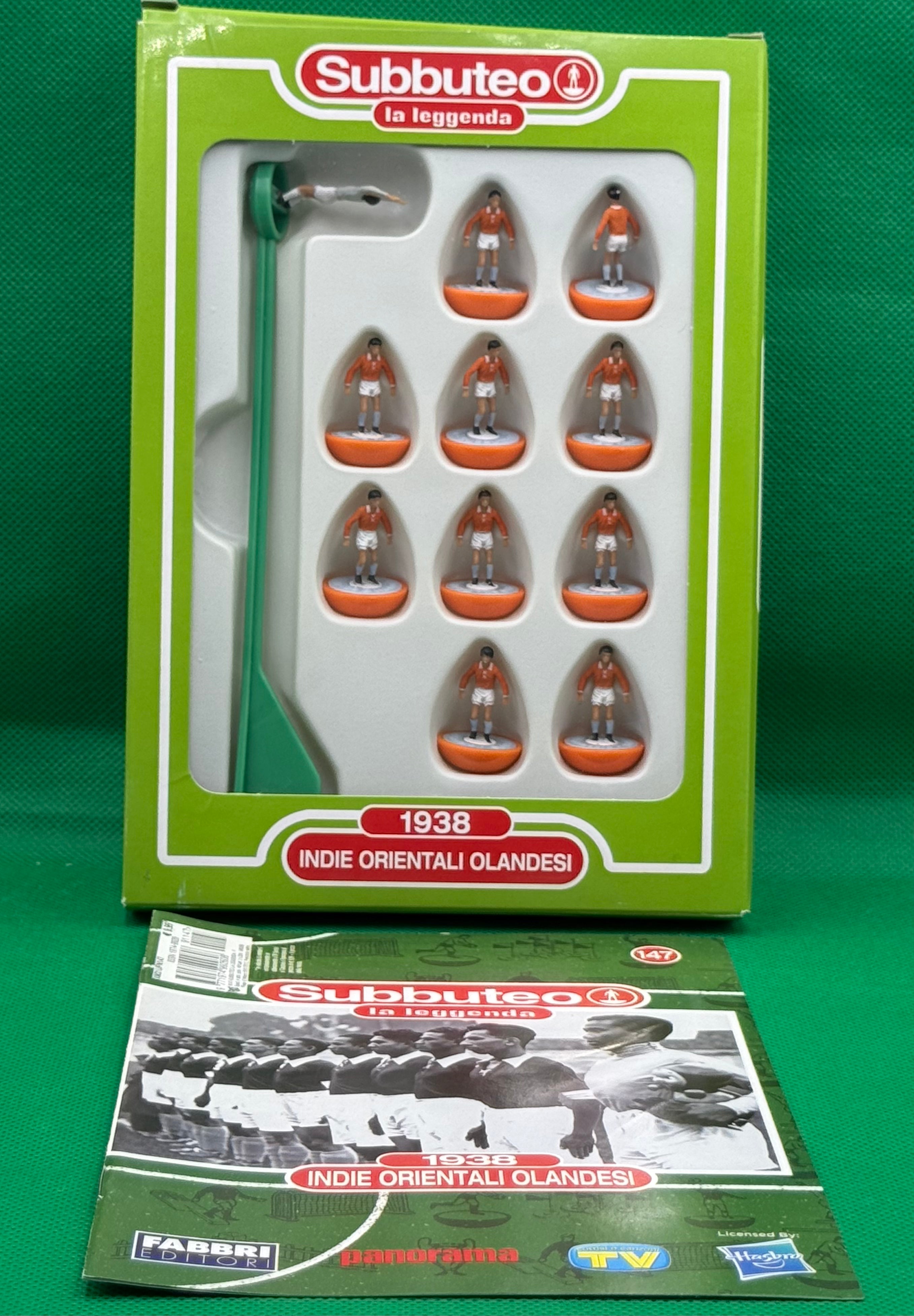 Subbuteo 'serie la Leggenda Lw' Indie Orientali Olandesi 1938- con Libretto