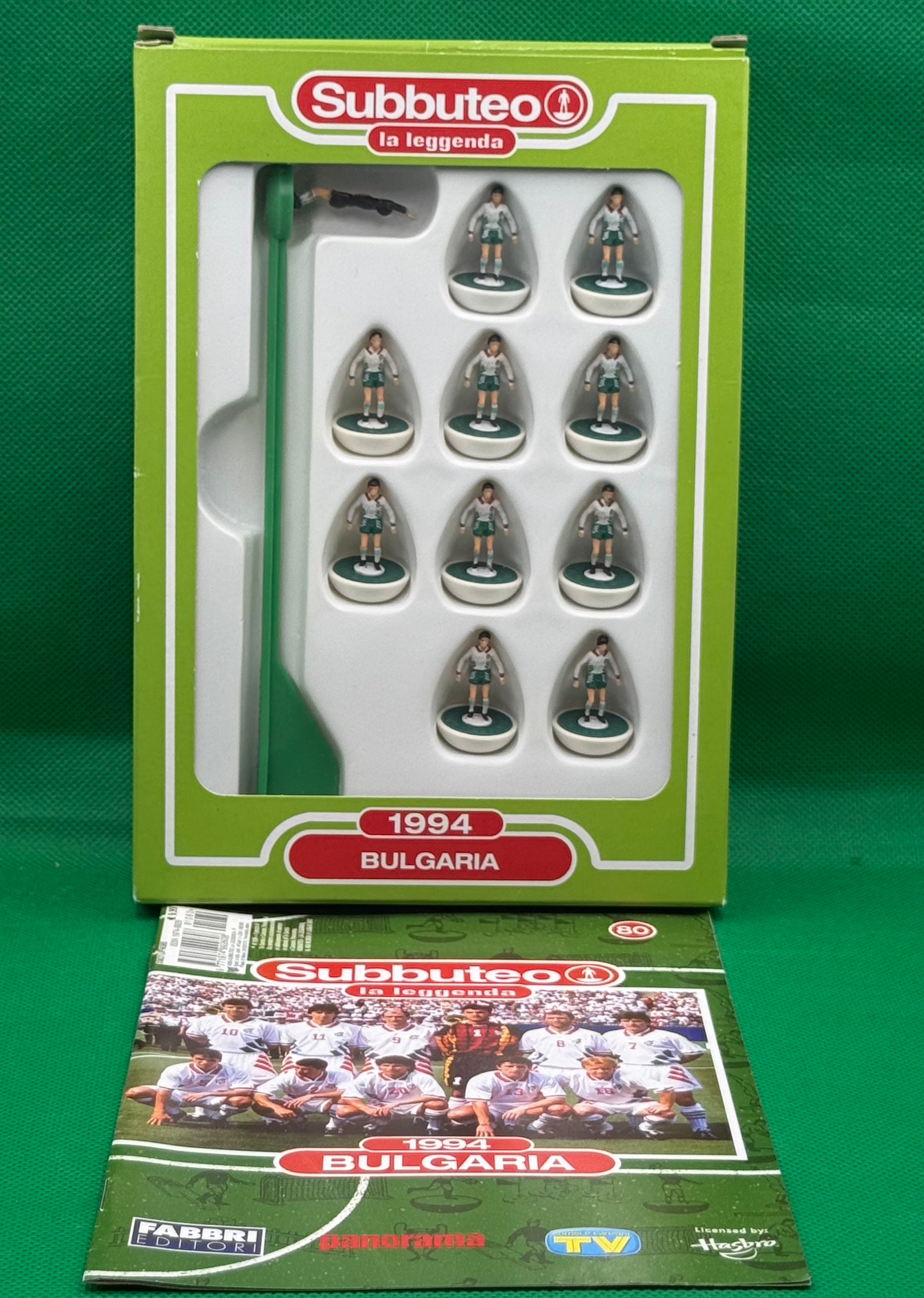 Subbuteo 'serie la Leggenda Lw' Bulgaria 1994 - con Libretto