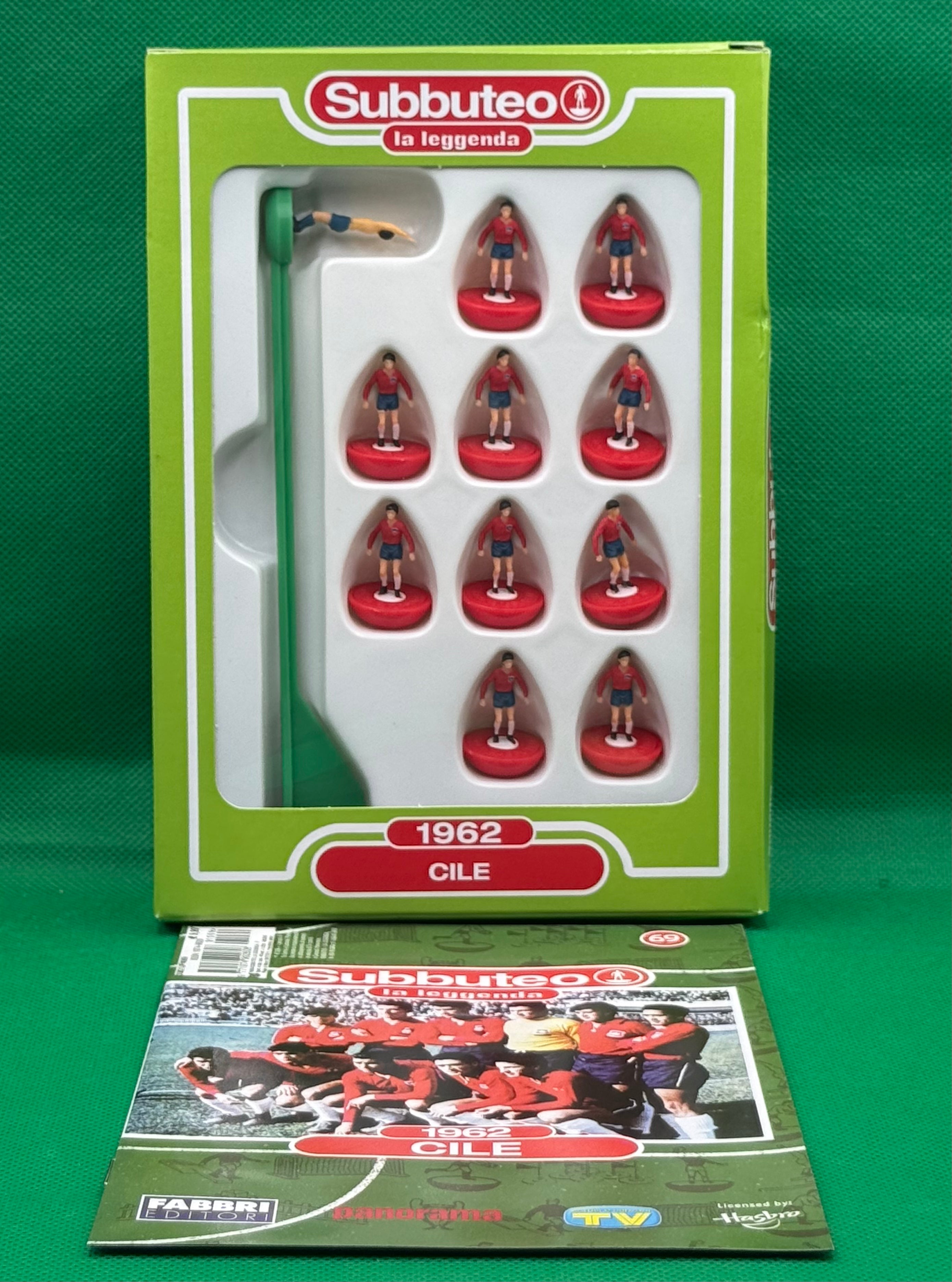 Subbuteo 'serie la Leggenda Lw' Cile 1962 - con Libretto