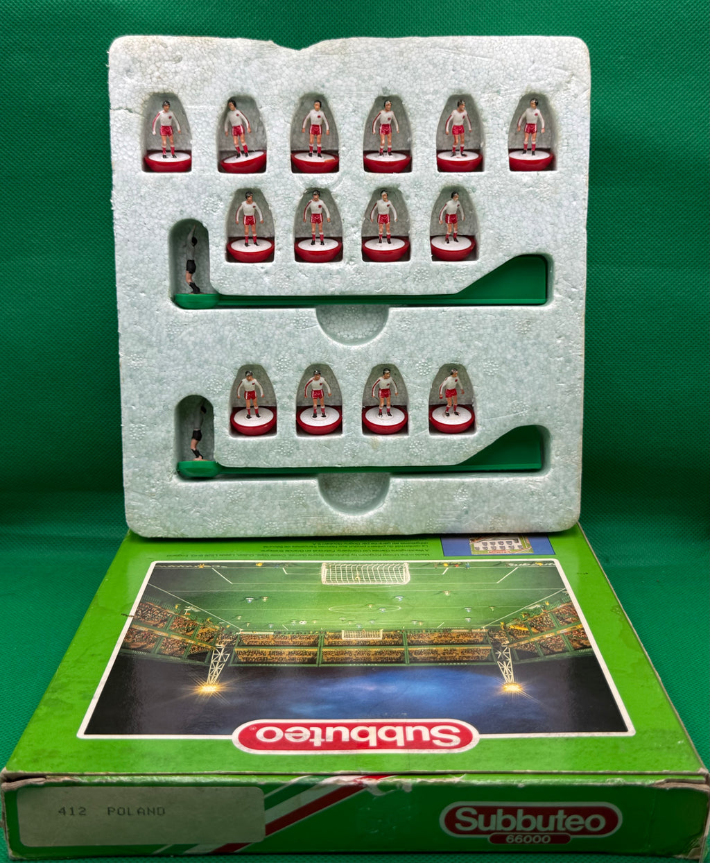 Subbuteo squadra Lw Polonia ref 412 - World Cup Squad
