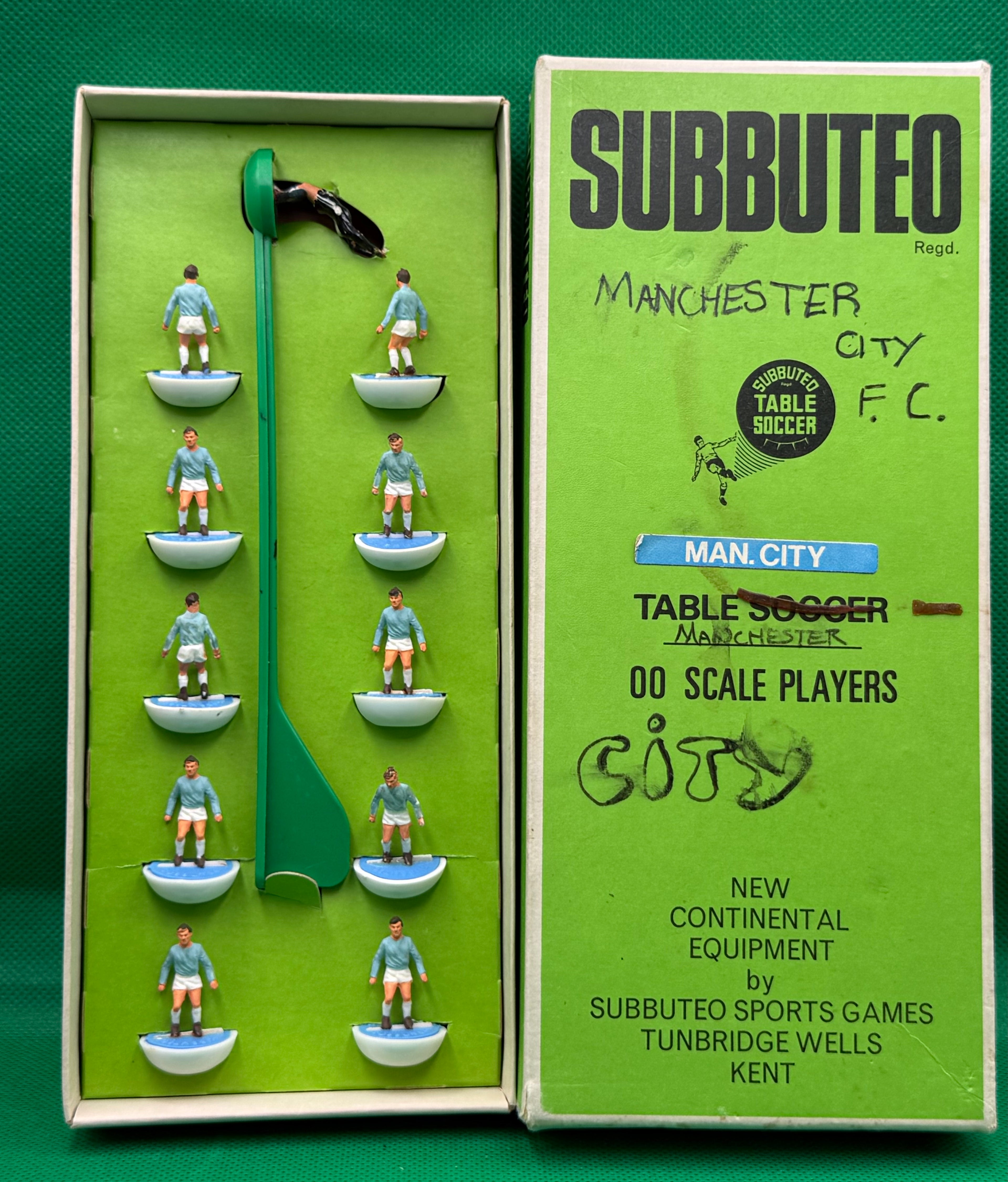 Subbuteo squadra Hw Manchester City ref 005