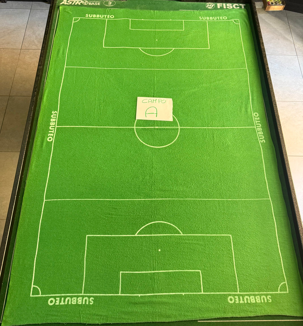 Subbuteo campo in cotone anni'70 - A